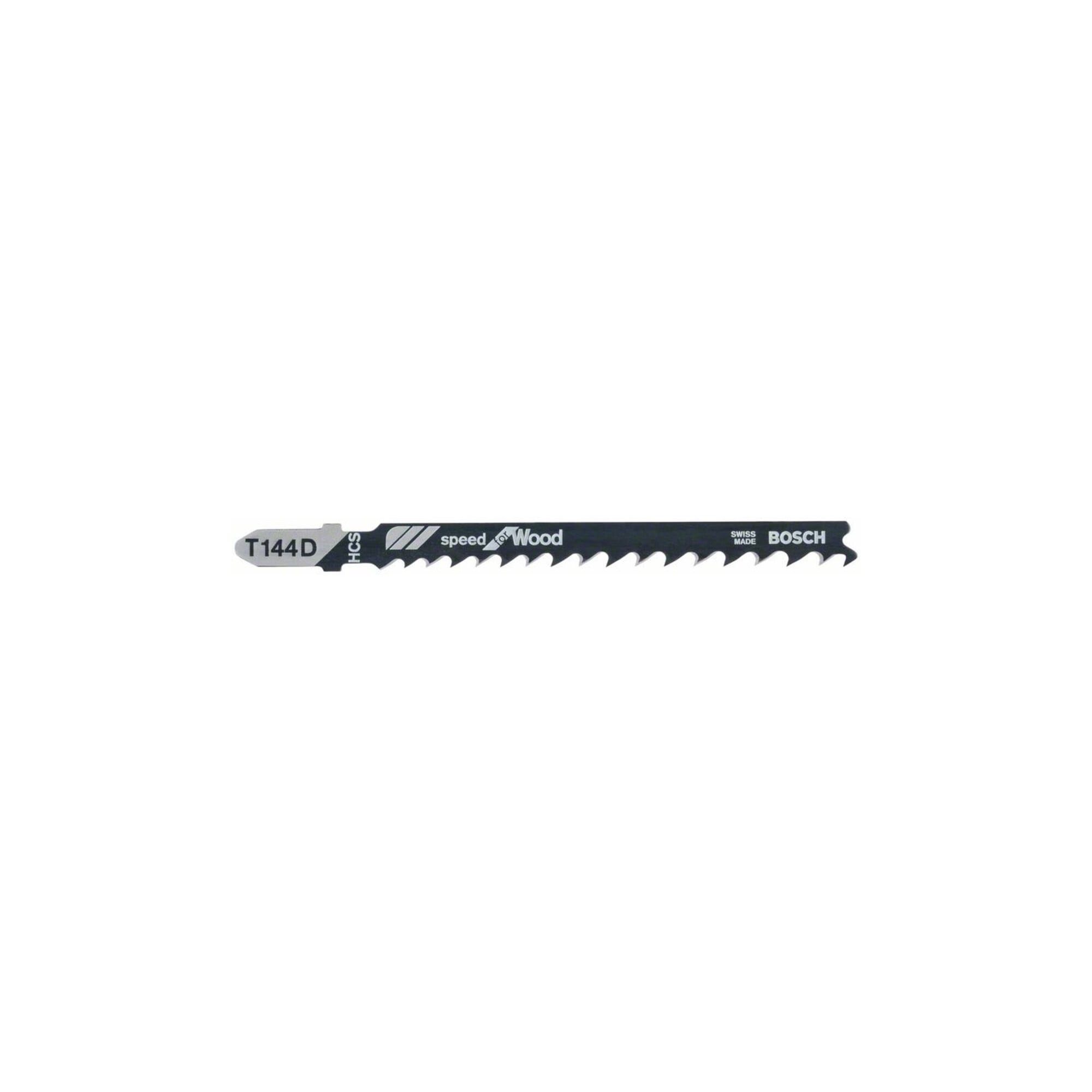 Bosch Professional Stichsäge Bosch Stichsägeblatt T 144 D, Speed for Wood 25 Stk