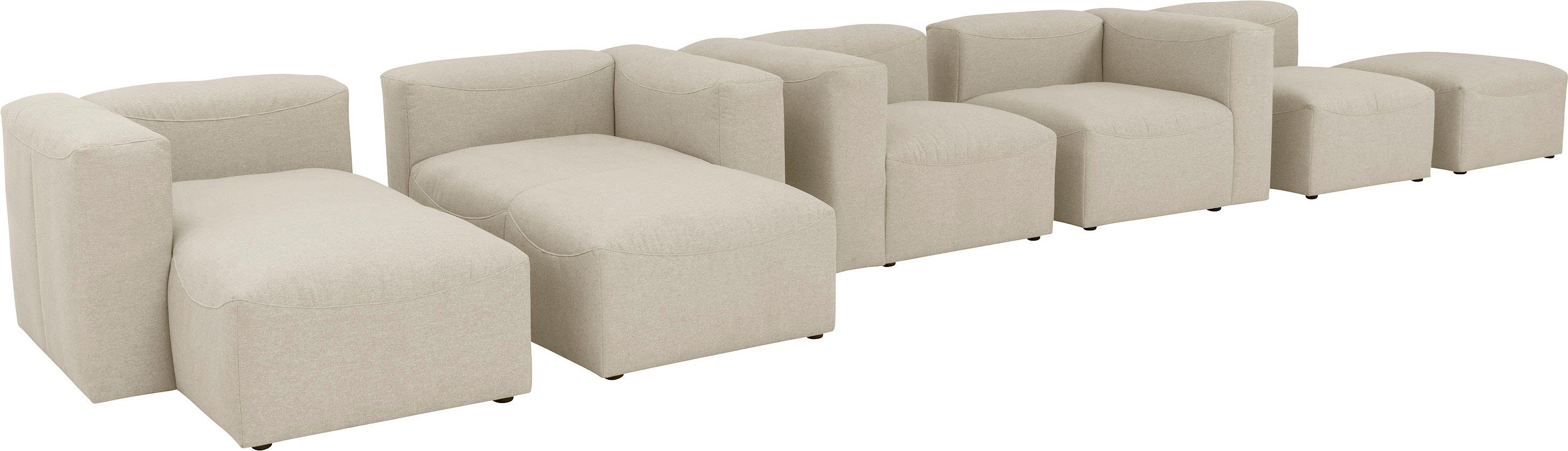 Armlehne, Max creme individuell kombinierbar Lena, Sofa-Eckelement Element mit Winzer®