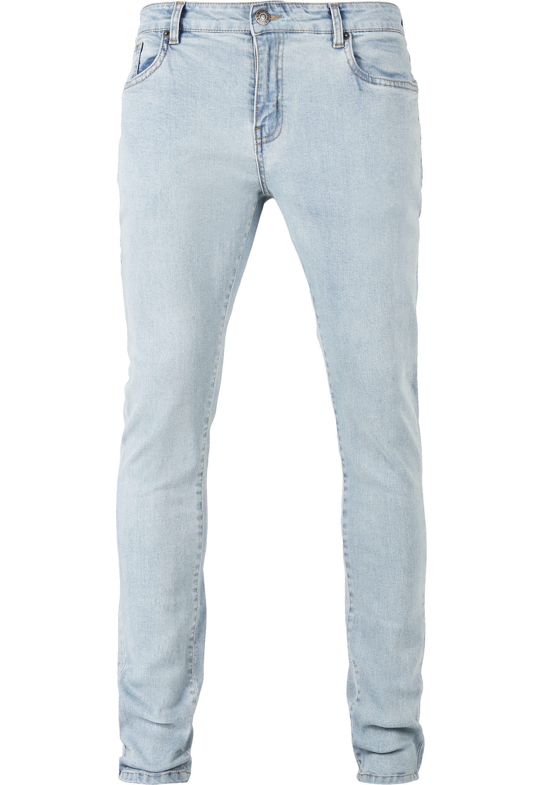 Bequeme Jeans Urban Classics Herren Slim Fit Zip Jeans