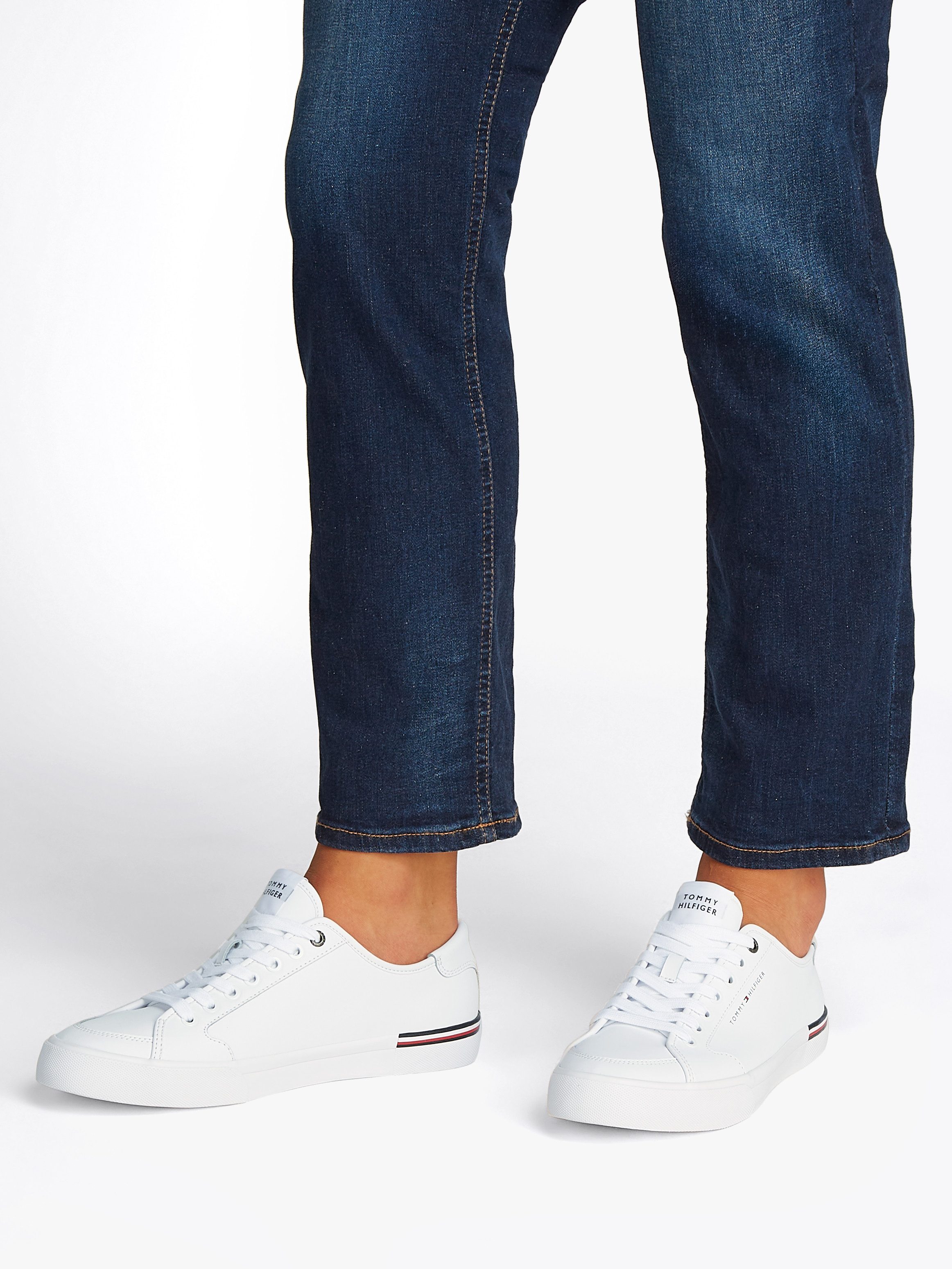 Tommy Hilfiger CORE CORPORATE VULC LEATHER Sneaker, Freizeitschuh, Halbschu günstig online kaufen