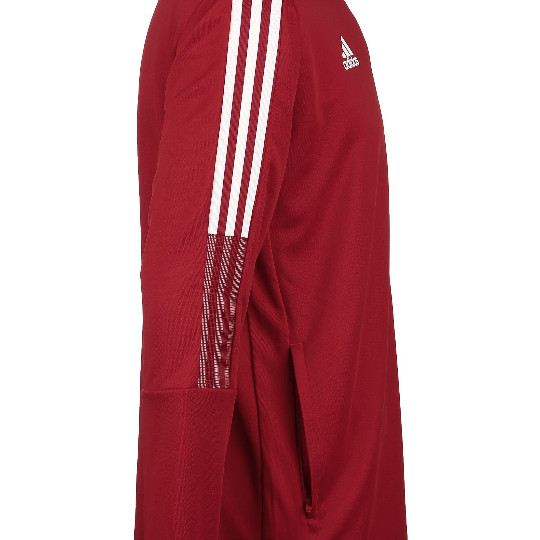 adidas Performance Sweatjacke Trainingsjacke rot weiß Herren 21 / Tiro