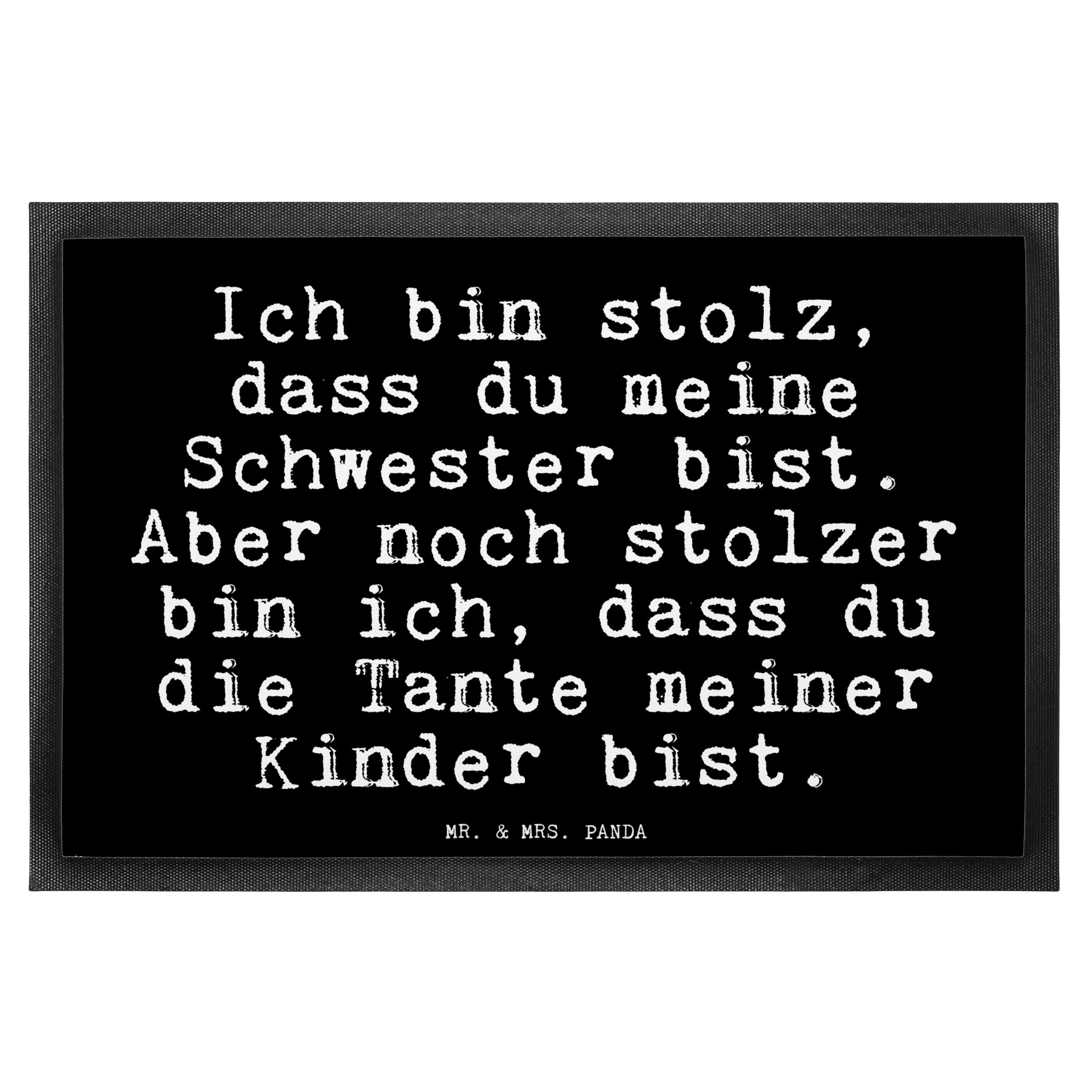 Fußmatte »Ich bin stolz, dass... Schwarz Geschenk, Neffe Geburt