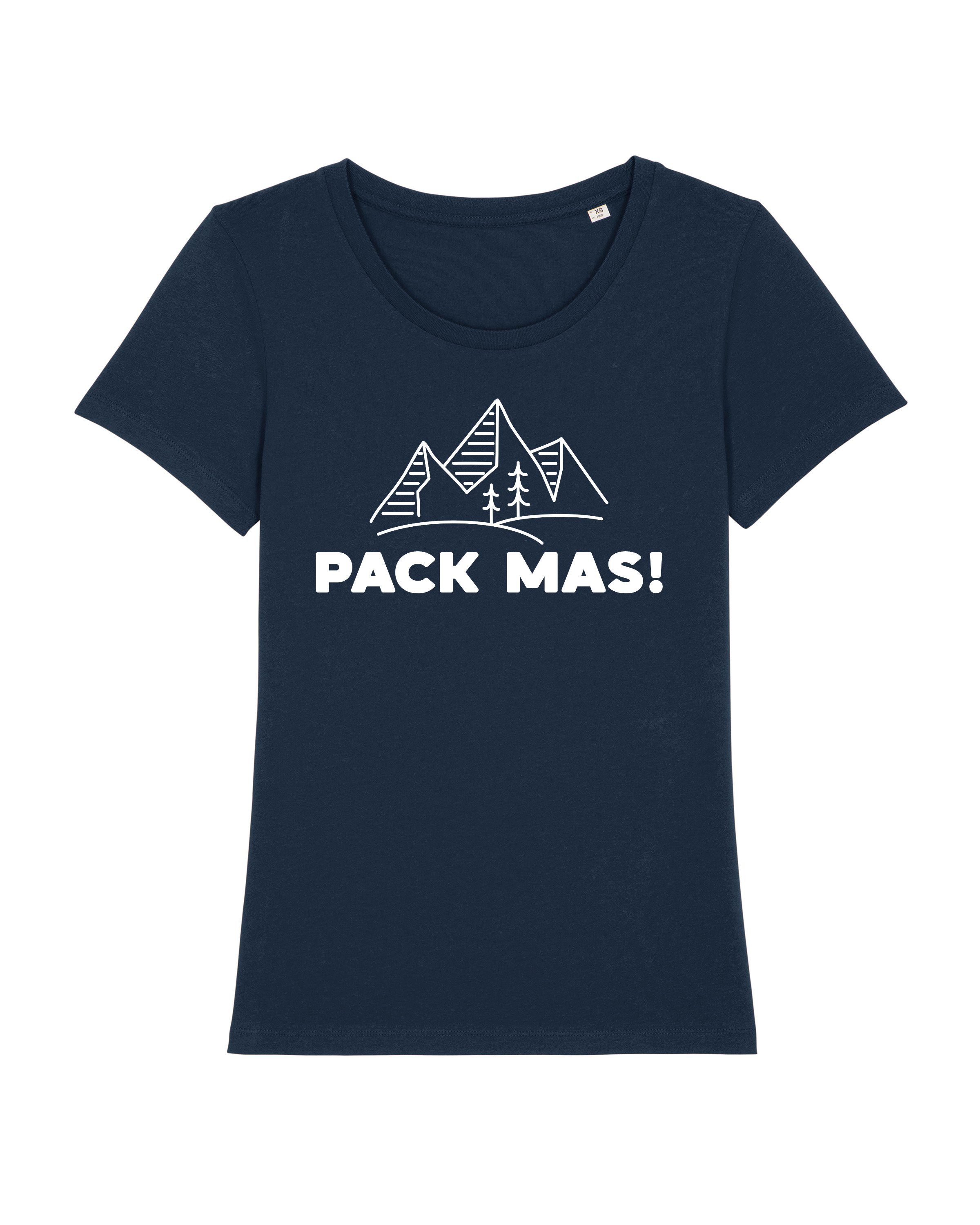 wat? Apparel Print-Shirt Pack mas (1-tlg) dunkelblau