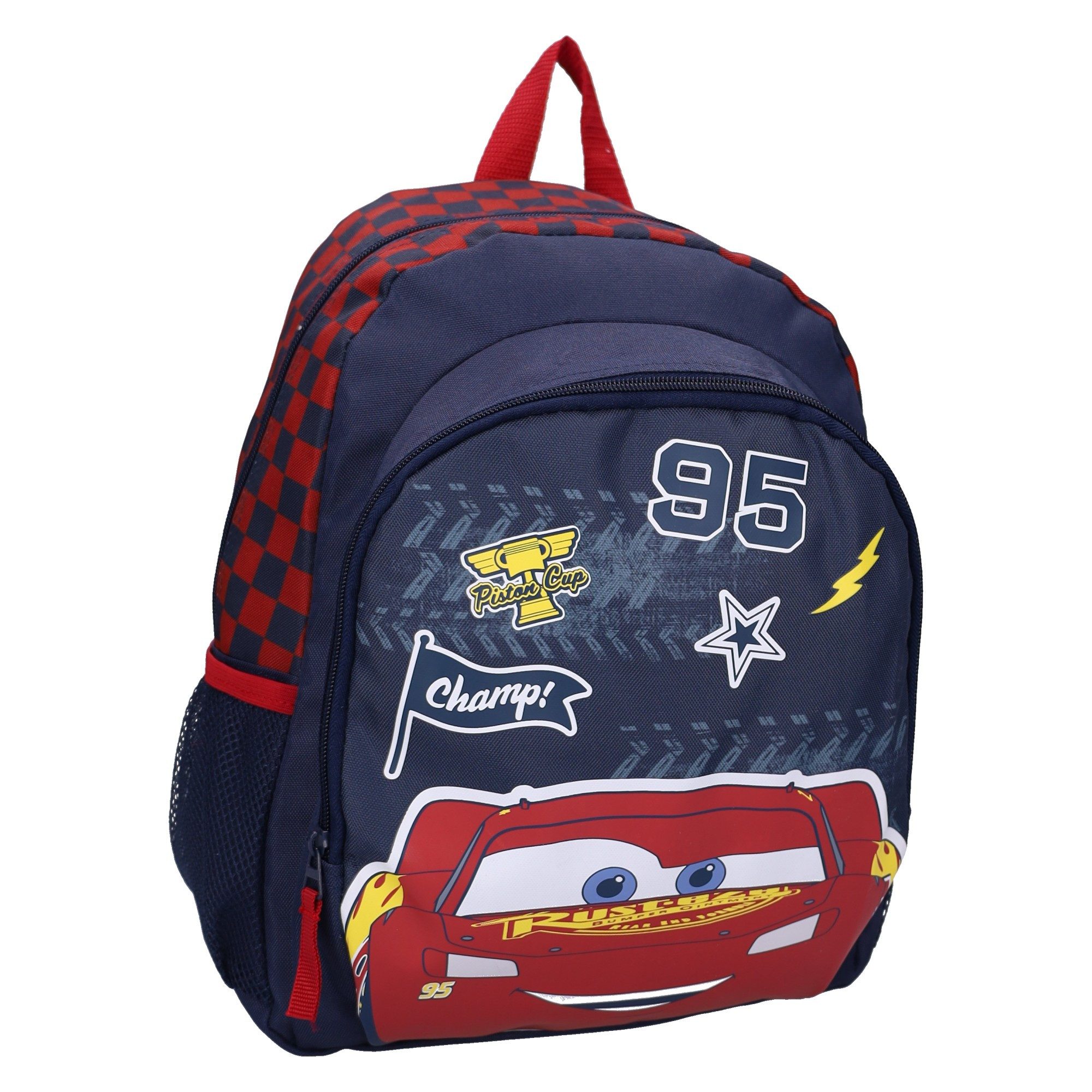 Disney Cars Rucksack für Kinder 17 l Lightning McQueen Kinderrucksack für Schule Kita (1-tlg)