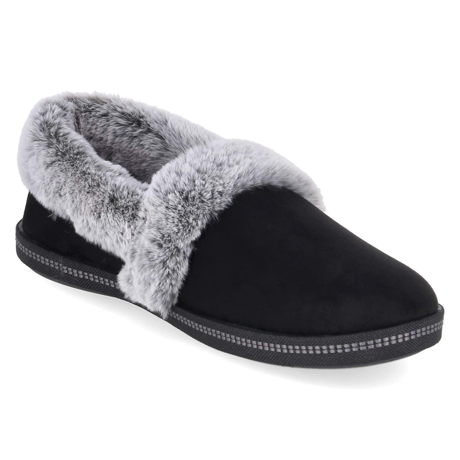 Skechers Skechers Hausschuhe 32777 BLK Damen Textil black Hausschuh – Bild 5 von 5