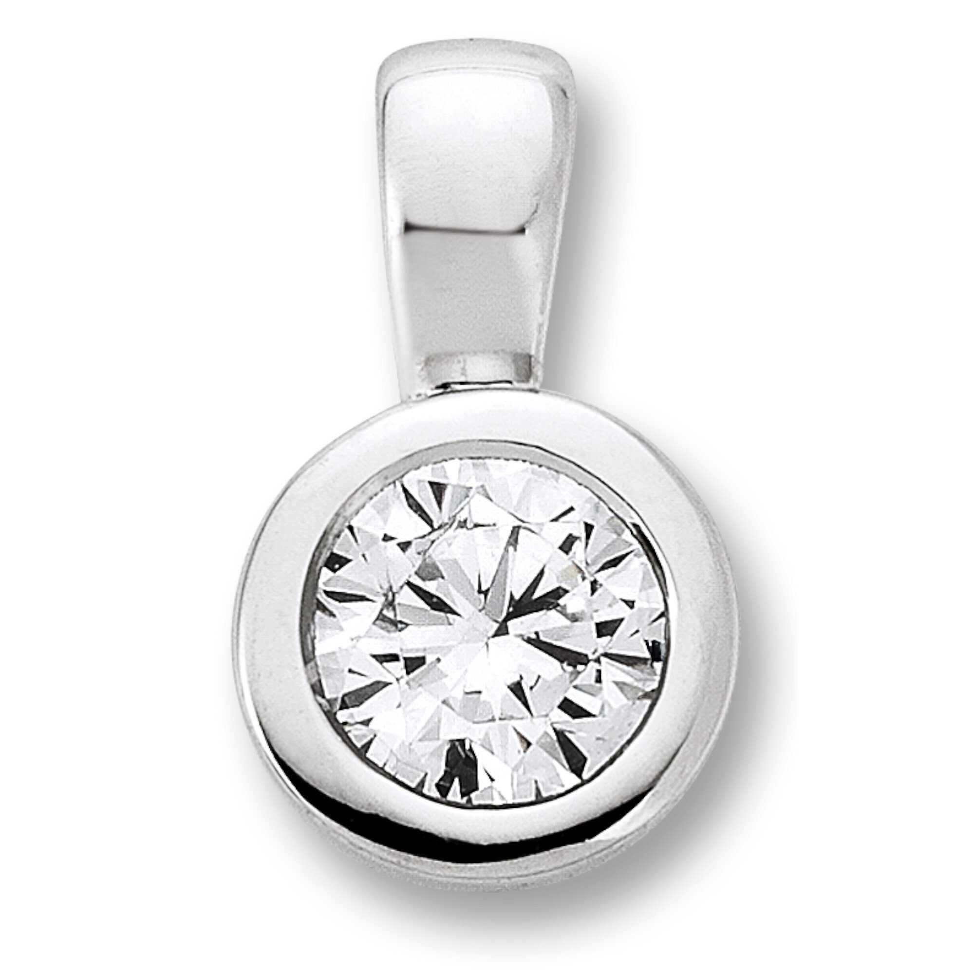 ONE ELEMENT Kettenanhänger Zirkonia Anhänger aus 925 Silber, Symbolische No günstig online kaufen