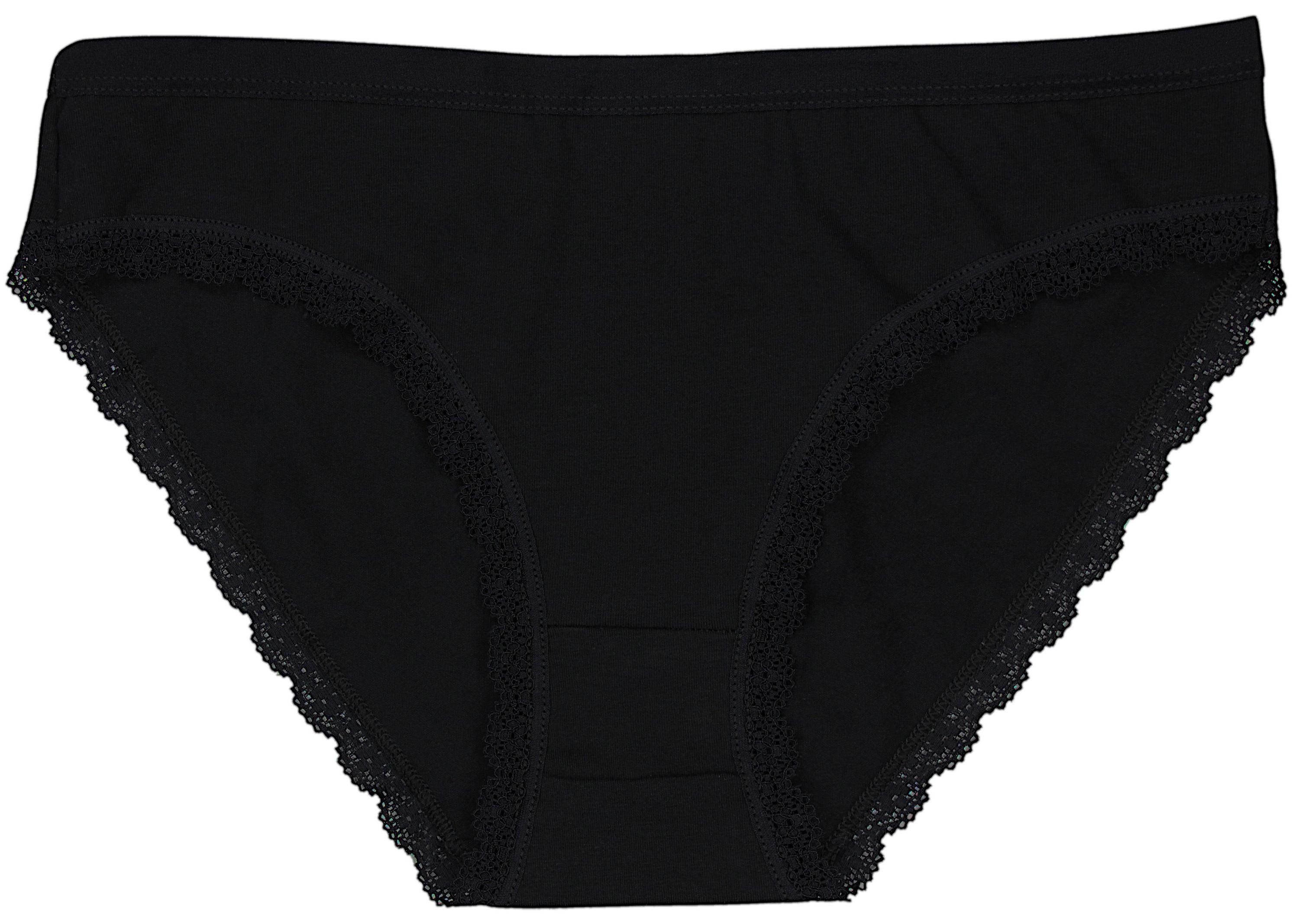 Slip Damen Slips Baumwolle Unterwäsche 5er Pack