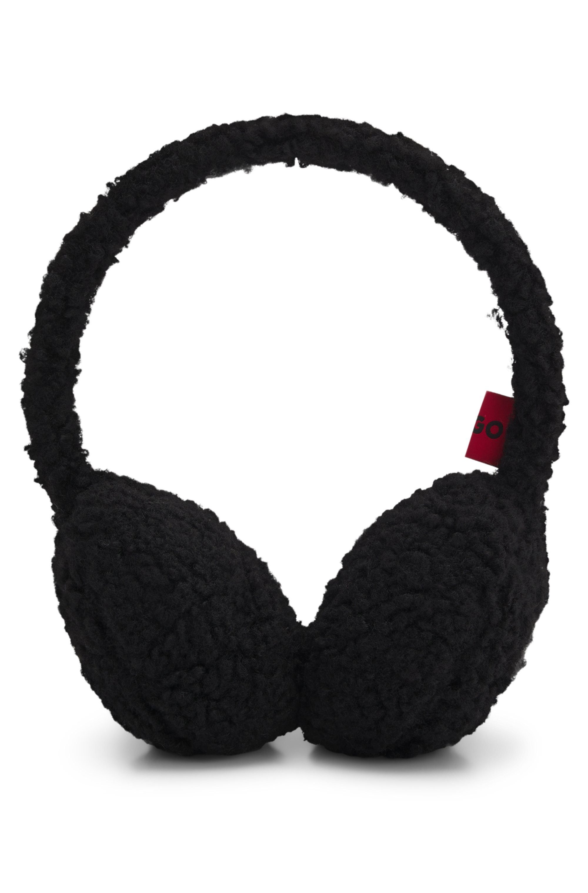 HUGO Ohrenwärmer Claudya mit tonaler Stickerei, günstig online kaufen
