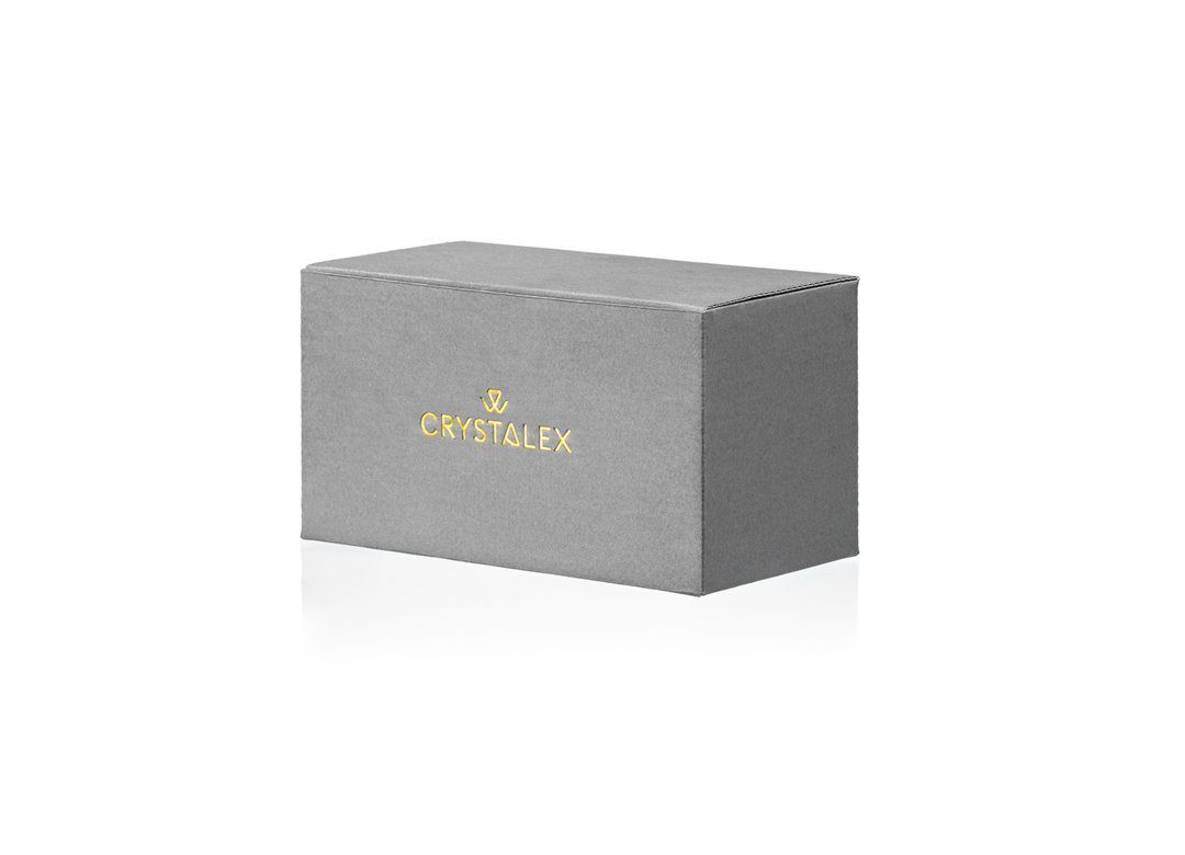 Crystalex Whiskyglas Seafall Whiskygläser Wassergläser Kristallglas 400 ml 2er Set, 2-tlg., Kristallglas, zwei verschiedene Farben, Seeschlangen und Leviathan