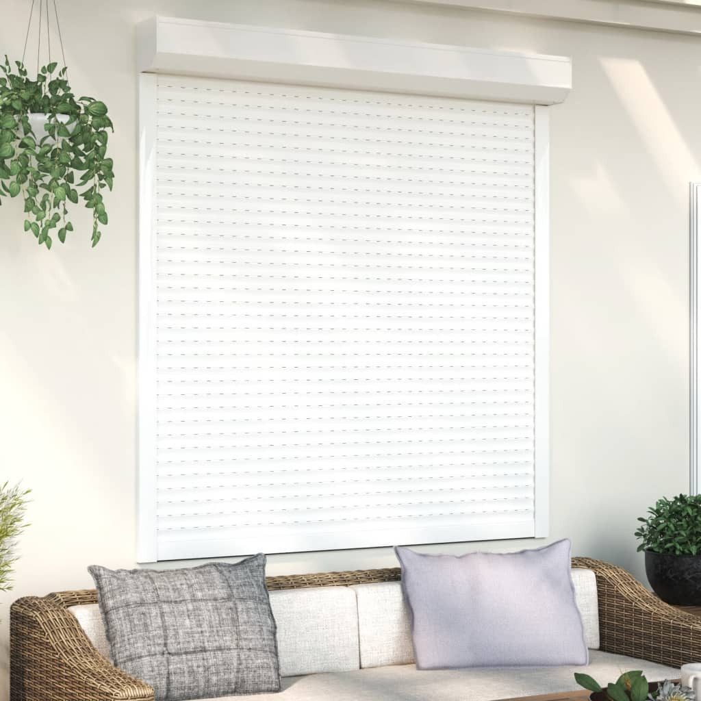 vidaXL Aufsatzrollladen, Rollladen Aluminium 140x150 cm günstig online kaufen