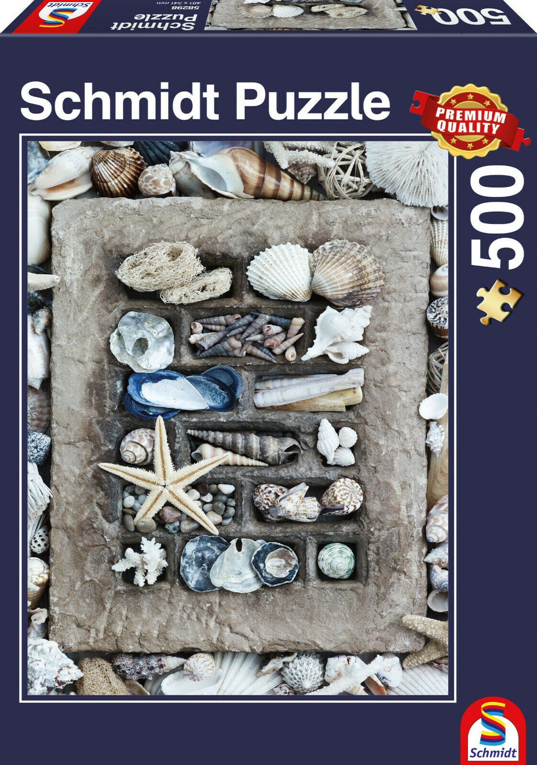 Schmidt Spiele Puzzle Strandgut, 500 Puzzleteile günstig online kaufen