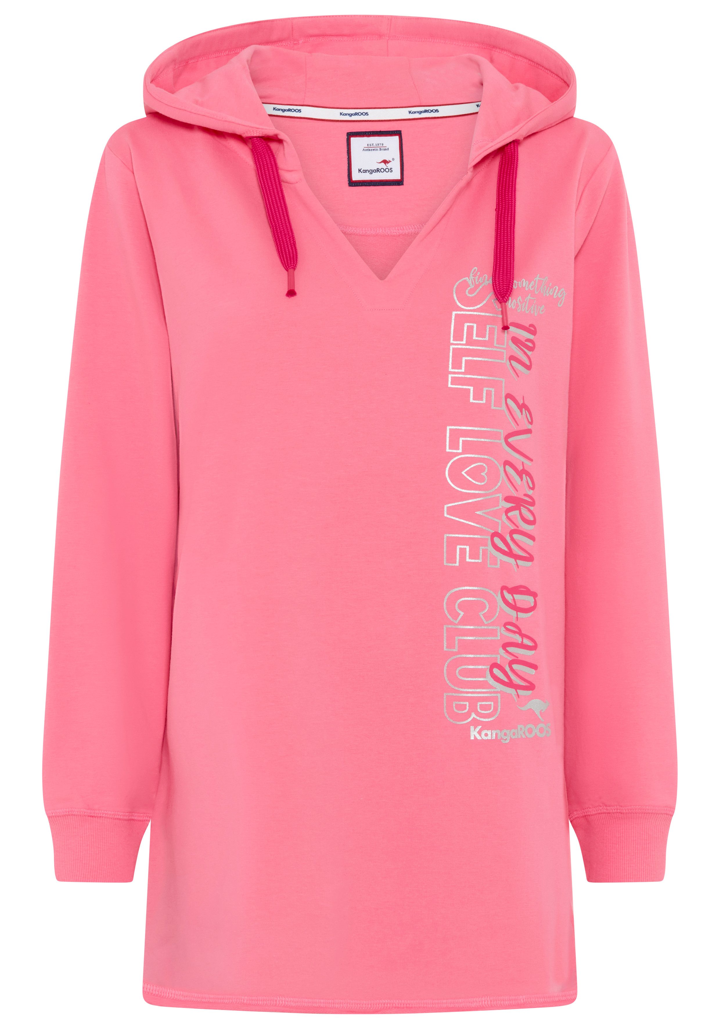 KangaROOS Kapuzensweatshirt casual Stil, mit Kapuze, bequeme Passform, groß günstig online kaufen