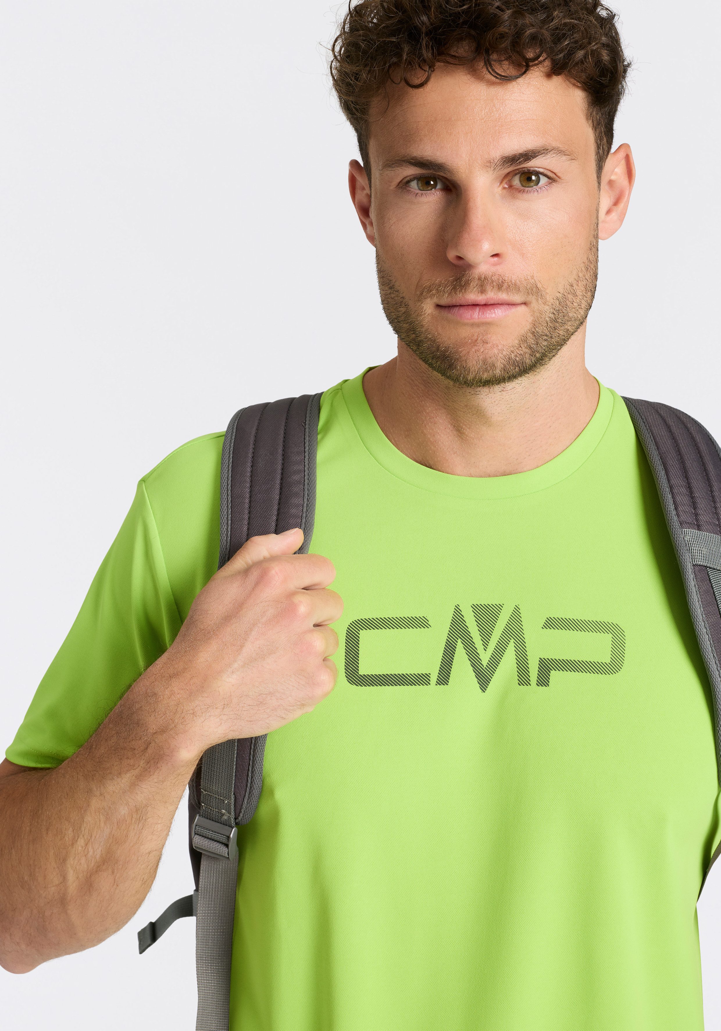 CMP Funktionsshirt MAN CO T-SHIRT atmungsaktiv, mit Rundhalsausschnitt, schnell trocknend