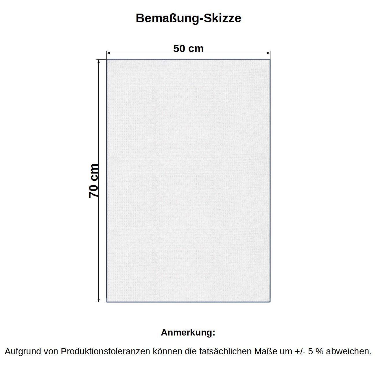 Poliertuch, 3-tlg., 50 Hellgrau Baumwolle, Engelland (Vorteils-Set, Aufhängeschlaufe, x 100 70 % cm Geschirrtuch Waffel-Pique), integrierte