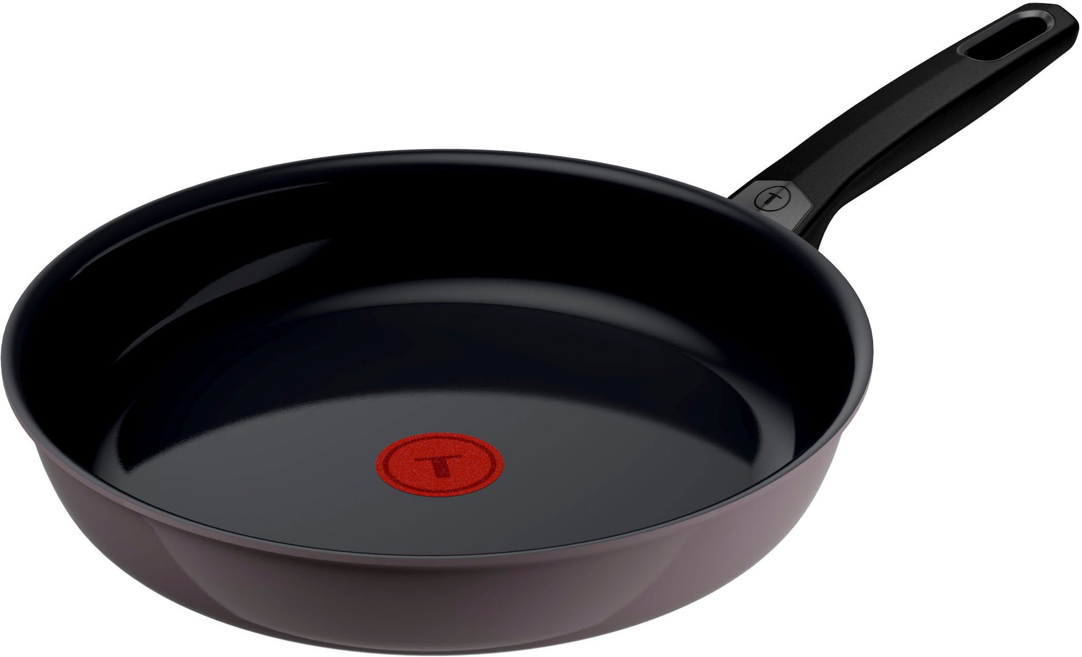 Tefal Bratpfanne Ceramic Control Grey, Aluminium (1-tlg), Keramikbeschichtung, Induktion, Thermo-Signal Temperaturanzeiger