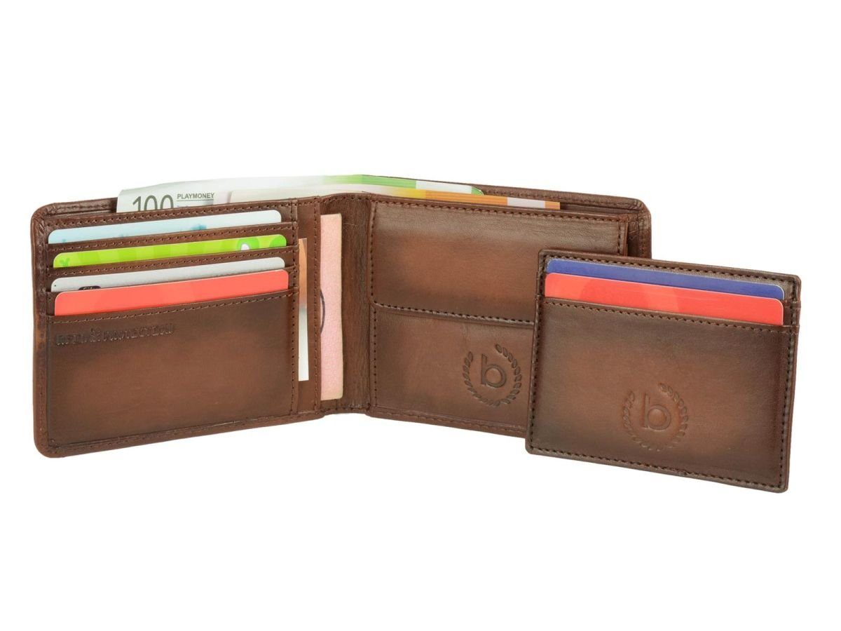 bugatti Geldbörse RFID-Schutz Herrenbörse, Brieftasche, Domus