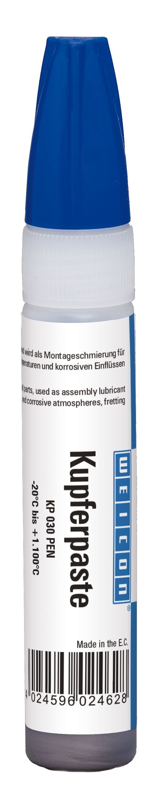 WEICON Montagepaste WEICON Kupferpaste, Schmier- und Trennmittelpaste auf Kupferbasis, 30 g, bis 1.100 °C