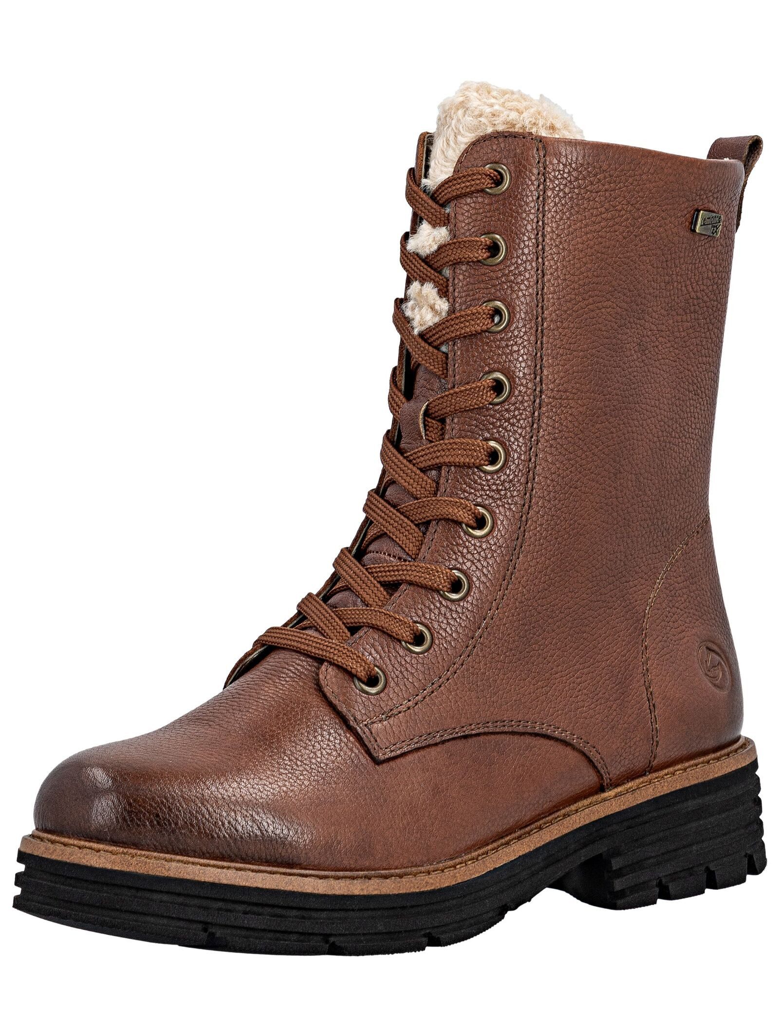 Remonte Remonte Stiefelette Glattleder Schnürstiefelette