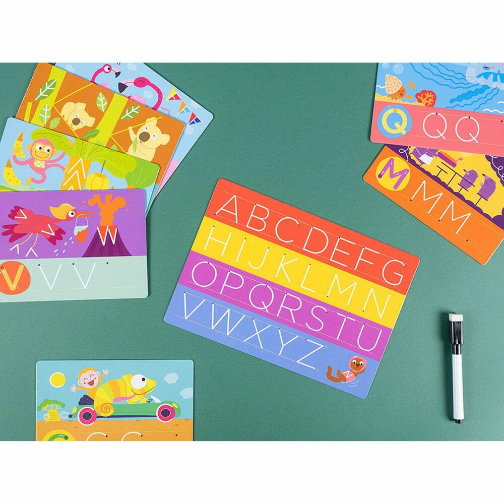 Jumbo Spiele Lernspielzeug ich lerne Buchstaben Schreiben