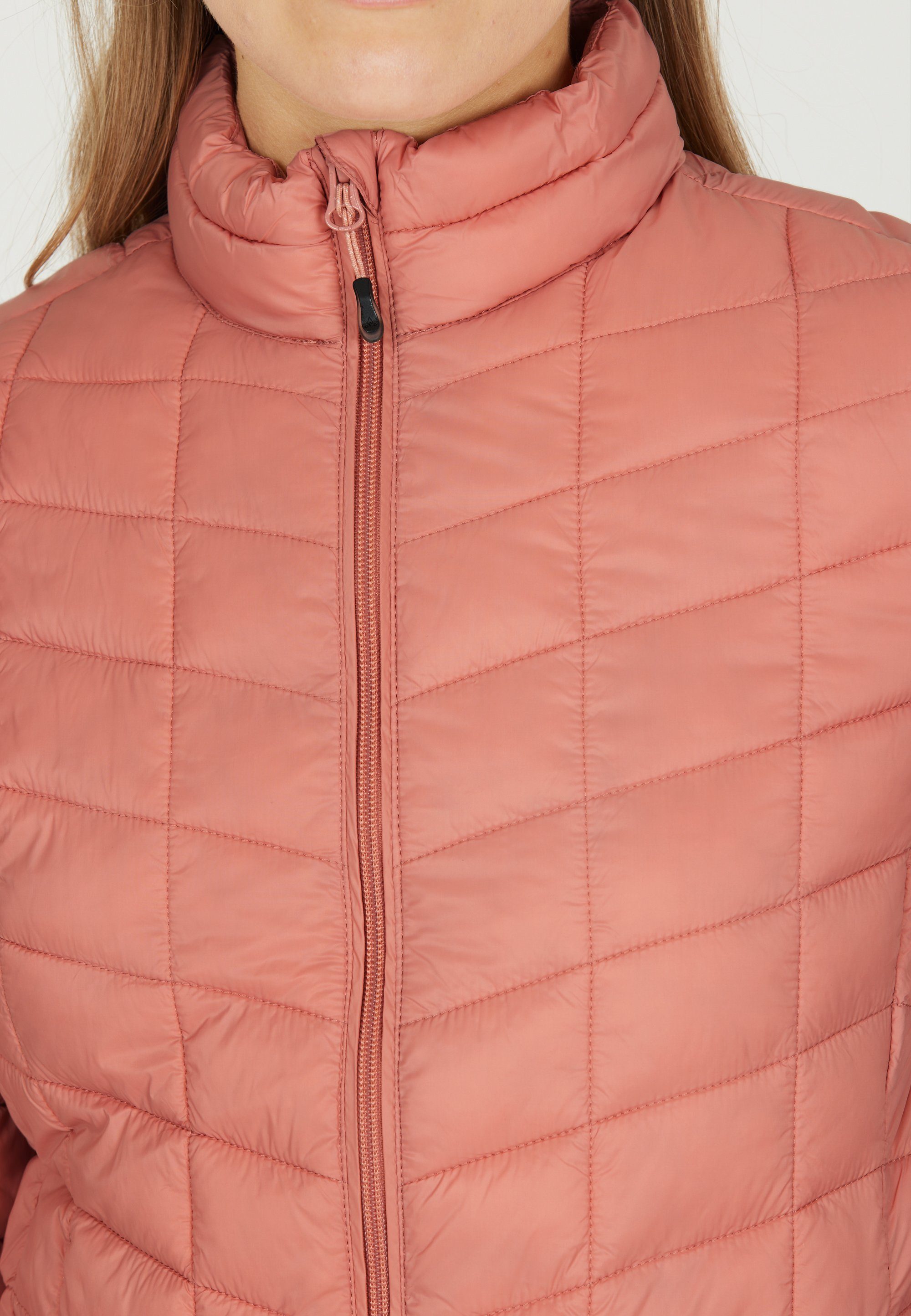 WHISTLER Outdoorjacke Kate in tollem Stepp-Design rosa