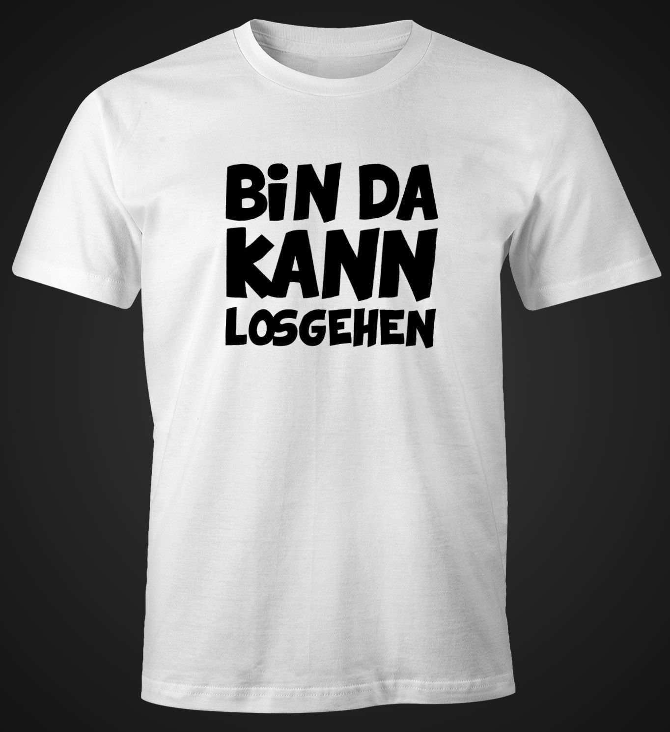 MoonWorks Print-Shirt Herren T-Shirt mit Spruch günstig online kaufen