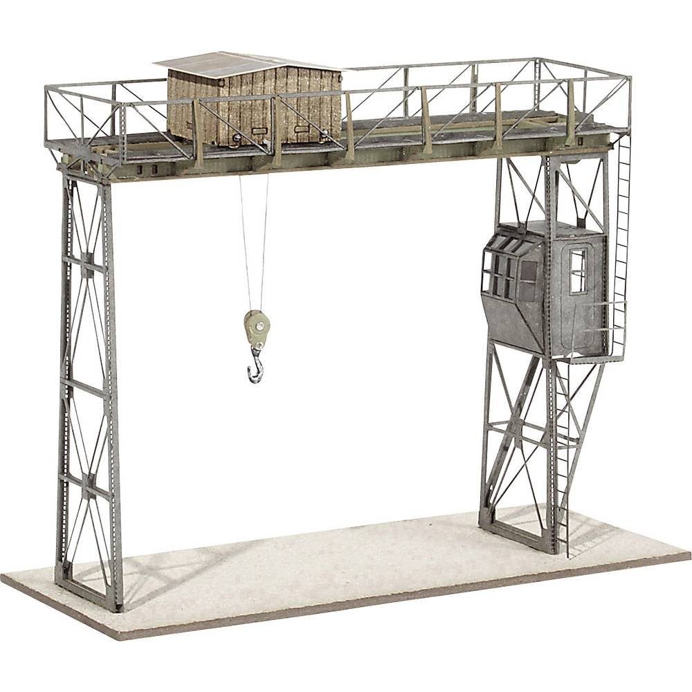 MBZ Modelleisenbahn-Set H0 Überladekran mit Antrieb 73022