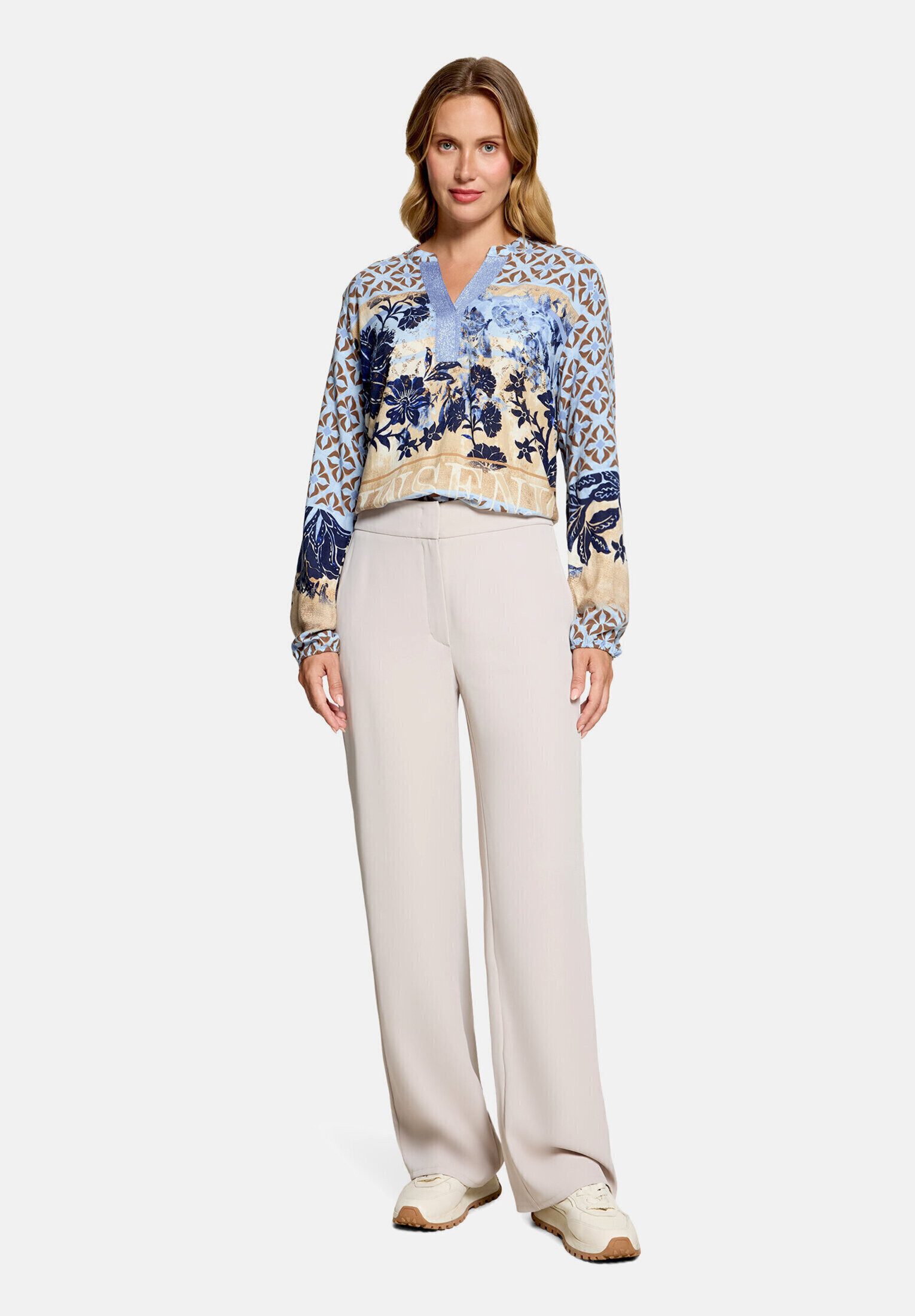 Betty Barclay Longbluse Damen mit Stehkragen
