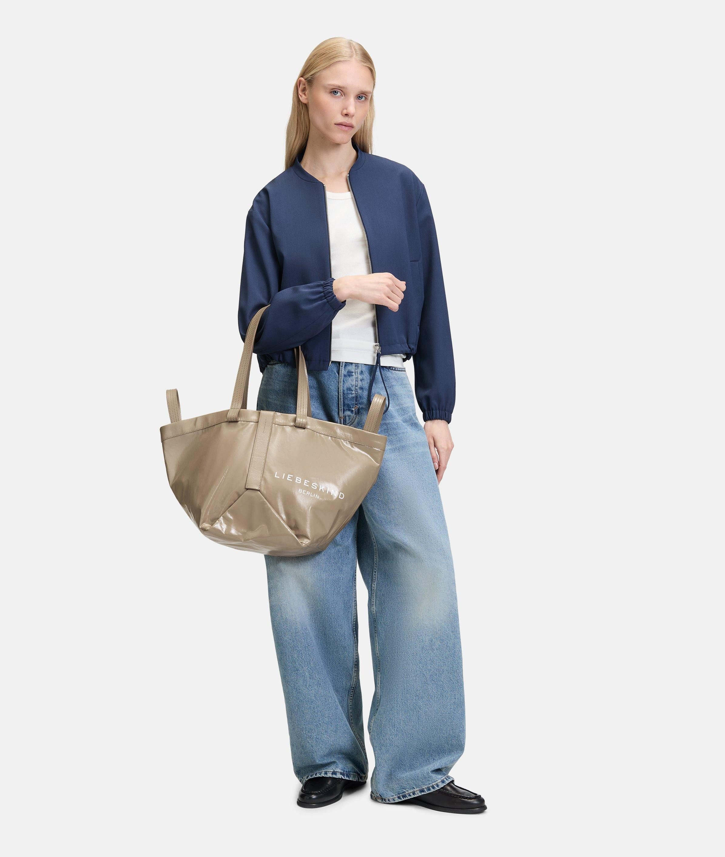 Liebeskind Berlin Shopper Elvira Shopper M, Shopper aus folierter Baumwolle