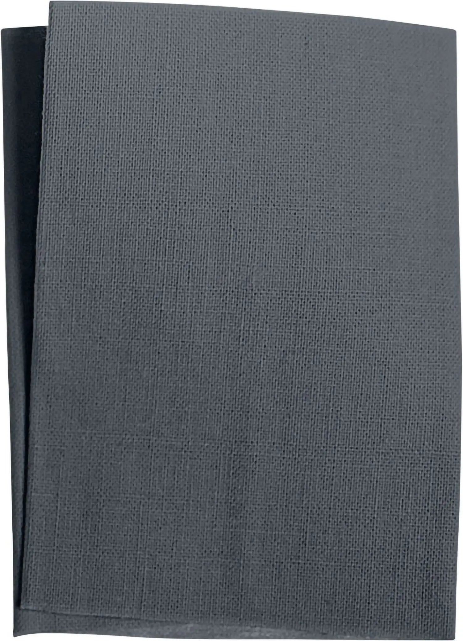 Stofferia Stoff Zephir Aufbügelflecken 25x8,5 cm VENO dunkelgrau, Meterware