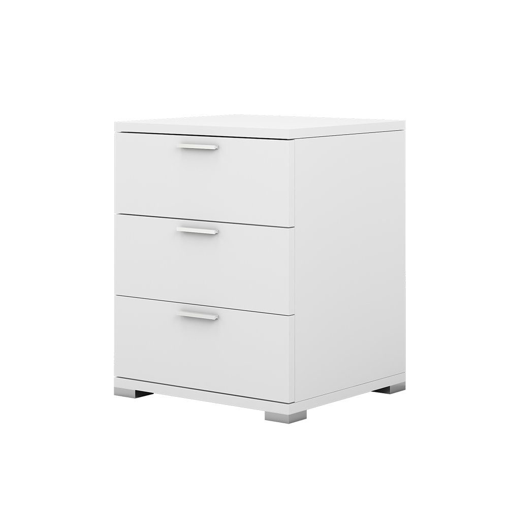 Vicco Nachtschrank Marseille, Weiß/Weiß, 46.2 x günstig online kaufen