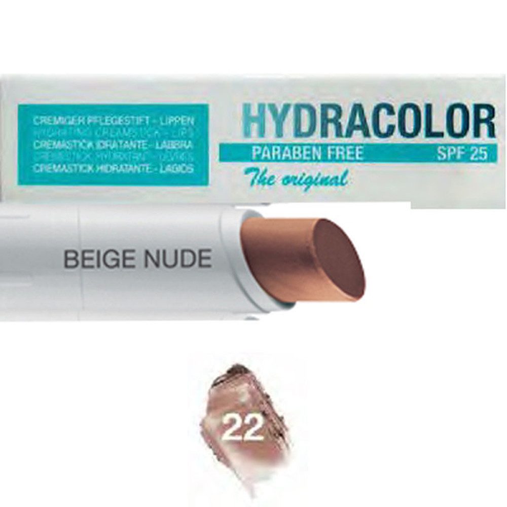 Deborah Milano Lippenpflegestift Hydracolor Lippenpflege Classic ohne Glycerin BEIGE NUDE 22