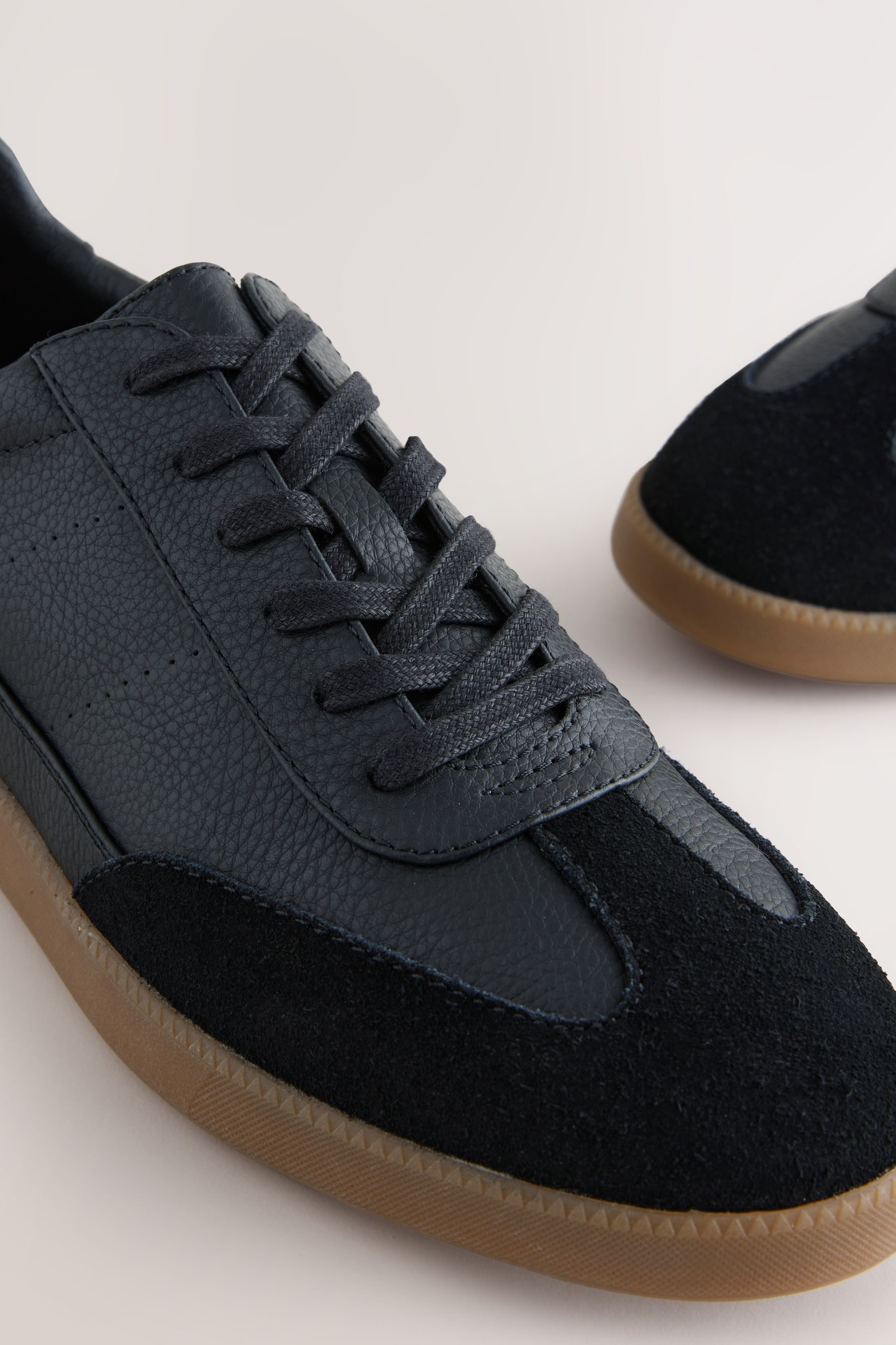 Next Schnürsneaker mit Velourslederbesatz Sneaker (1-tlg) günstig online kaufen