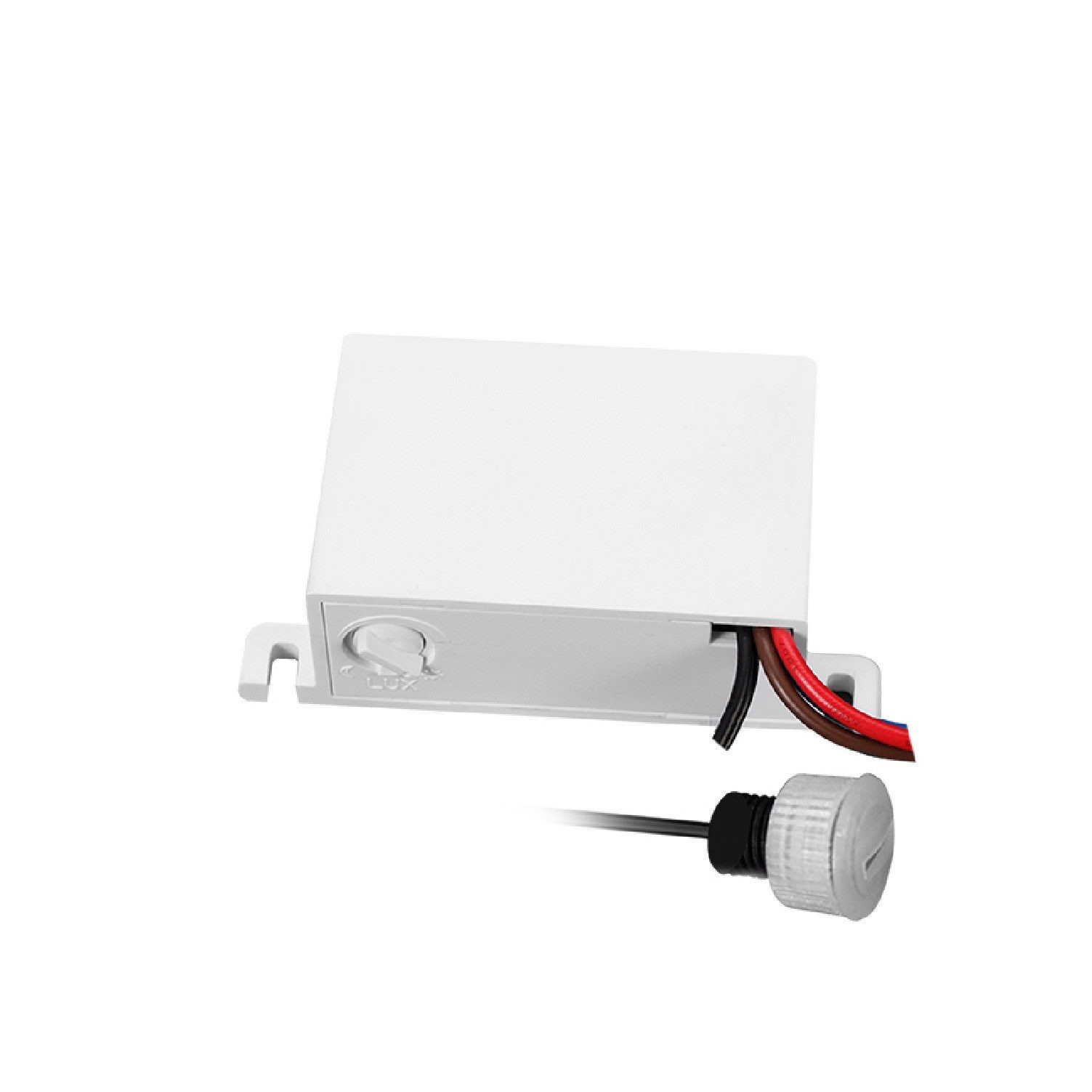 Maclean Dämmerungsschalter MCE34 Dämmerungssensor mit externer Sonde, 2300W, 10A, 230V, (1-St), einstellbar 5–50 Lux, für Außenbeleuchtung & LED