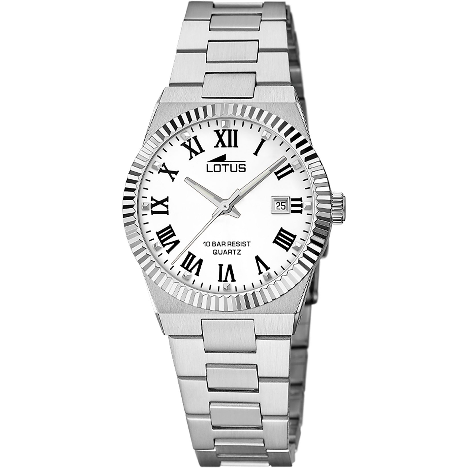 Lotus Quarzuhr Freedom Collection 18838_4, Armbanduhr, Damenuhr, Edelstahlarmband, analog, Tag