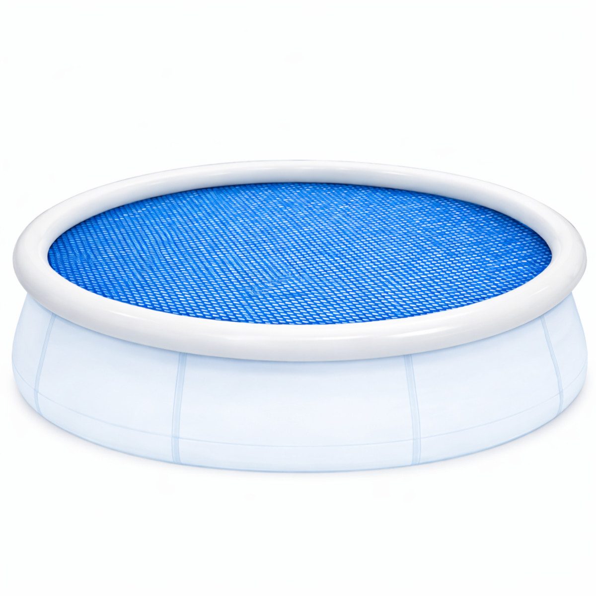 Happy People Pool-Abdeckplane Solarabdeckplane rund, für Quick-Up Pools mit Ø396cm