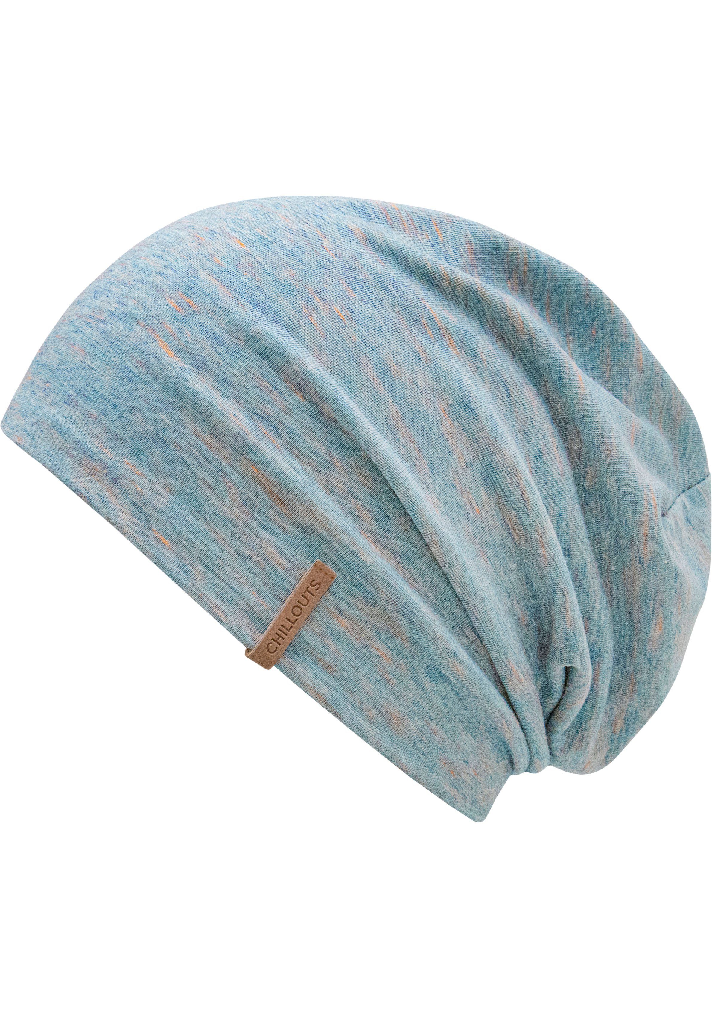 chillouts Beanie Memphis Hat blau orange | Sommermützen