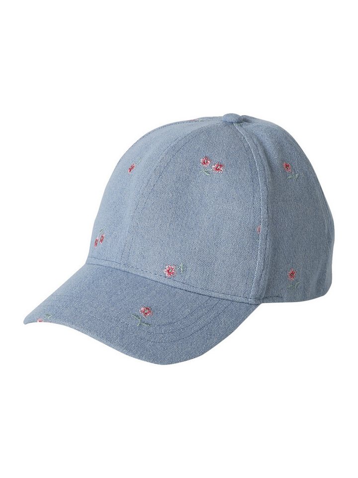 vertbaudet Beanie Mädchen Cap mit Stickerei Stickerei