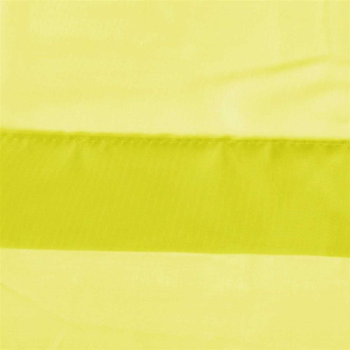 transparent, Vorhang, Schlaufen Größen Gelb mit in Bestlivings, Bistrogardine "Raffoptik", Küchengardine (1 Schlaufen, Microfaser, St), Transparente vers.