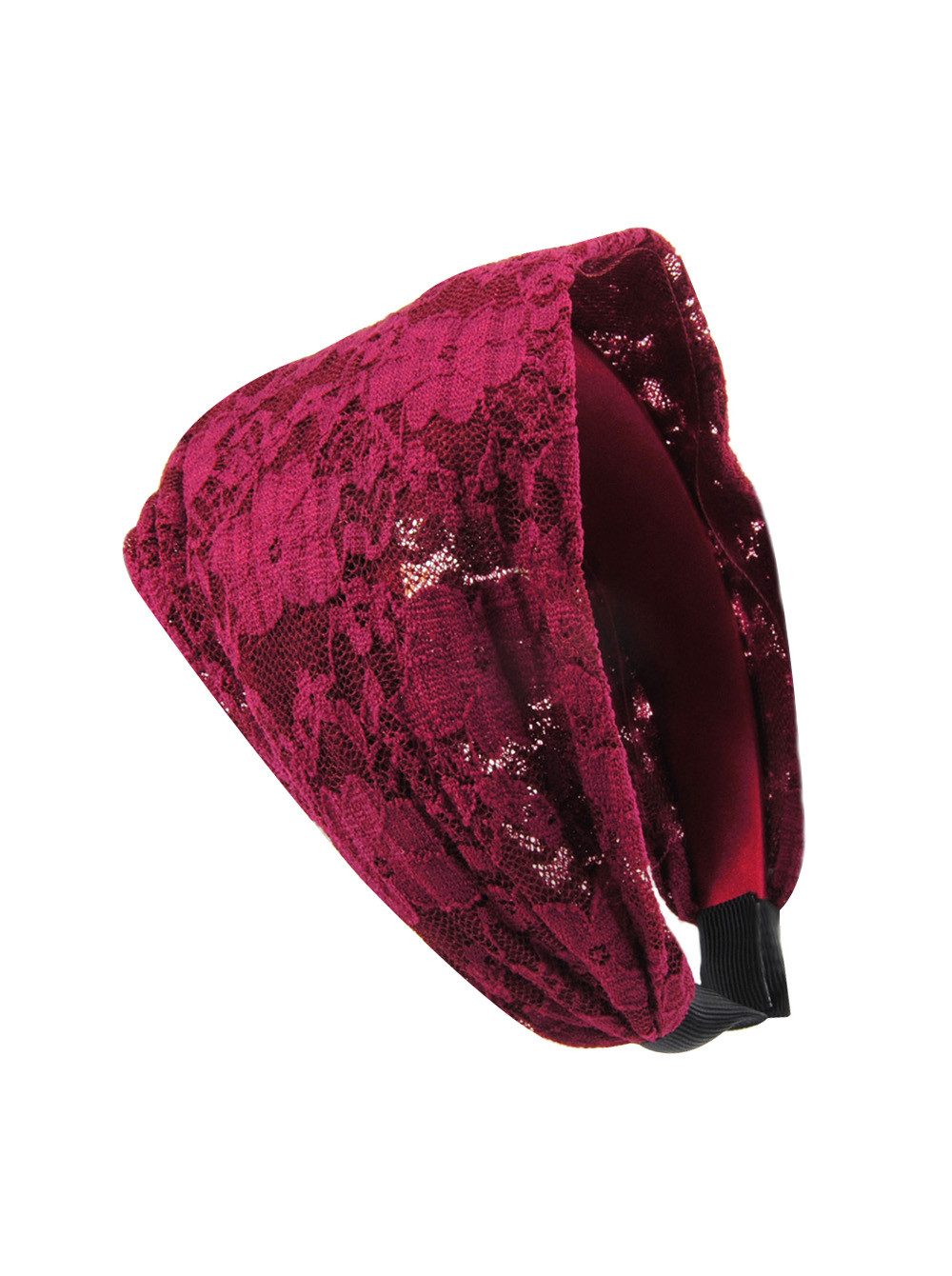 axy Haarreif Breiter Haarreif Wunderschön, Damen Breiter Haarreif in Tuchoptik Haarband Haarreifen