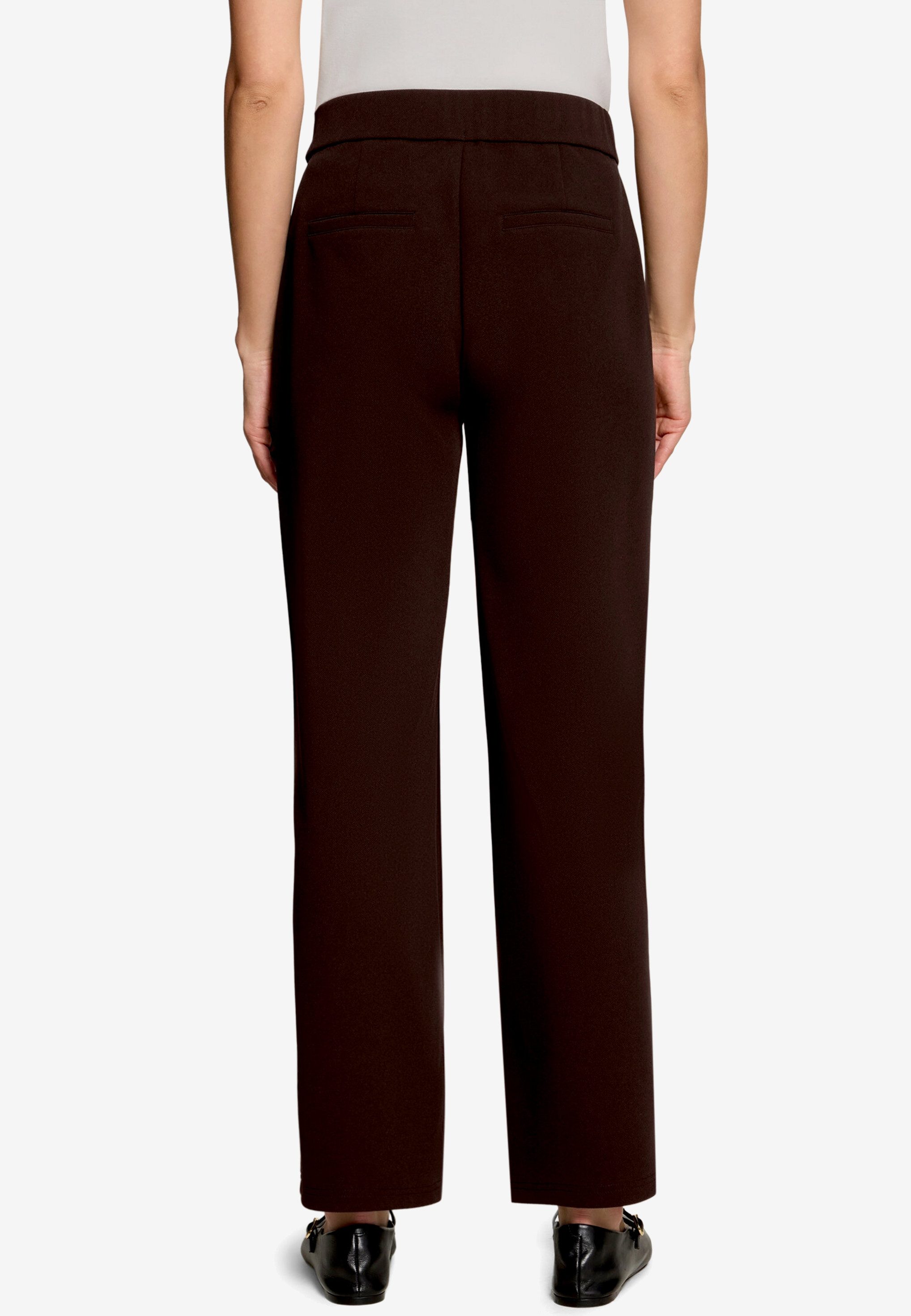 Zero Schlupfhose Casual-Hose mit weitem Bein, Gummizug