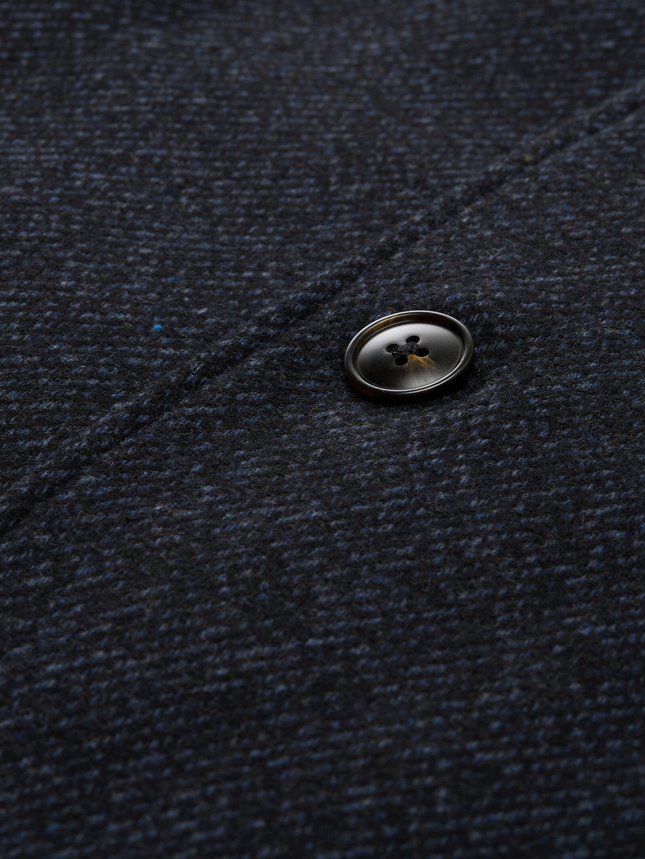 TOM TAILOR Denim Wolljacke mit Stehkragen