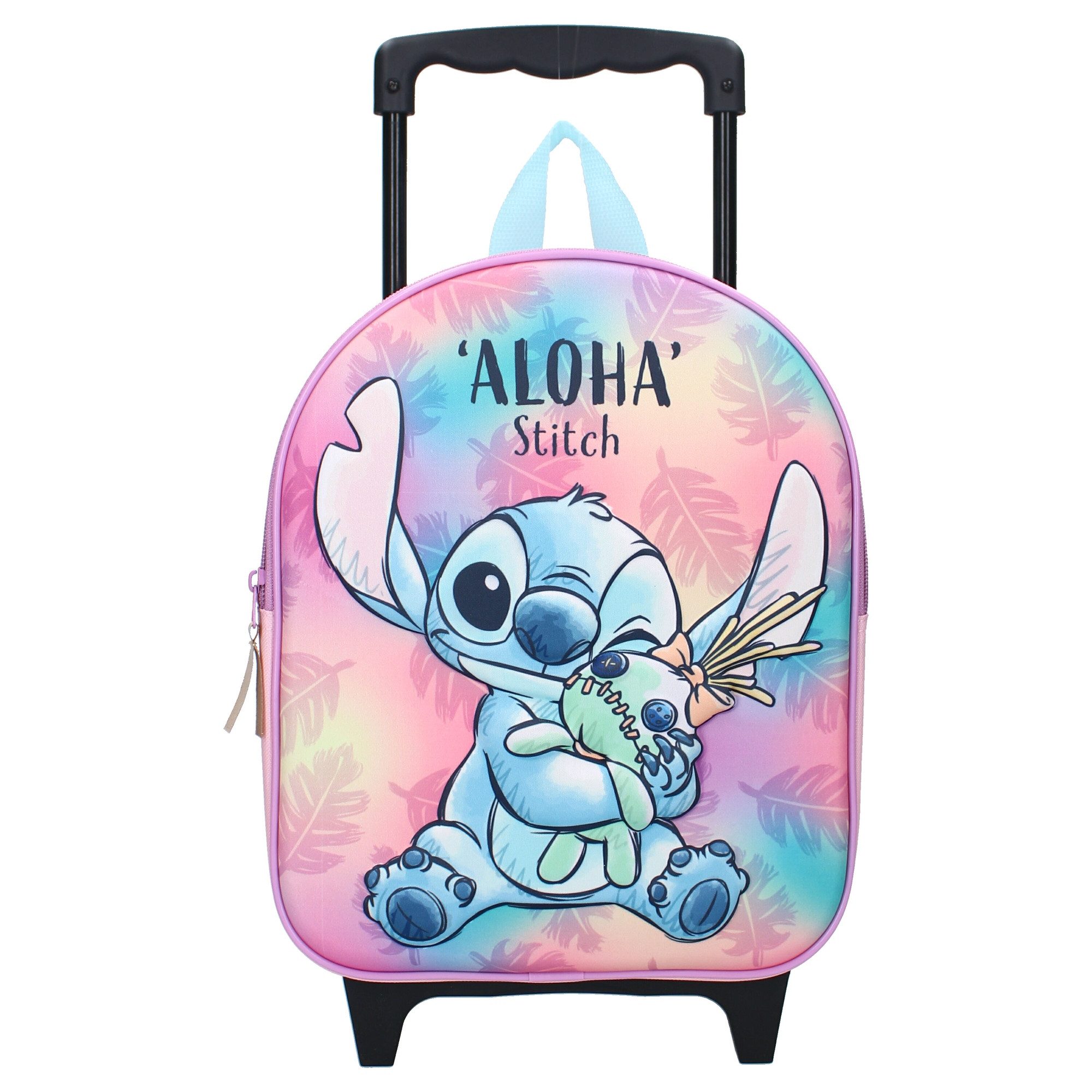 Vadobag Cityrucksack 3D Stitch, auch als Trolley ziehbar