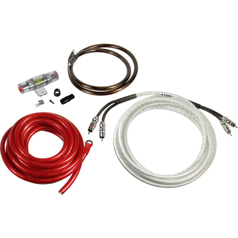 Hifonics Электропроводverbinder-Меню Hifonics Car HiFi Stromkabel-Set 25 mm², 25 mm², 0.5 mm²