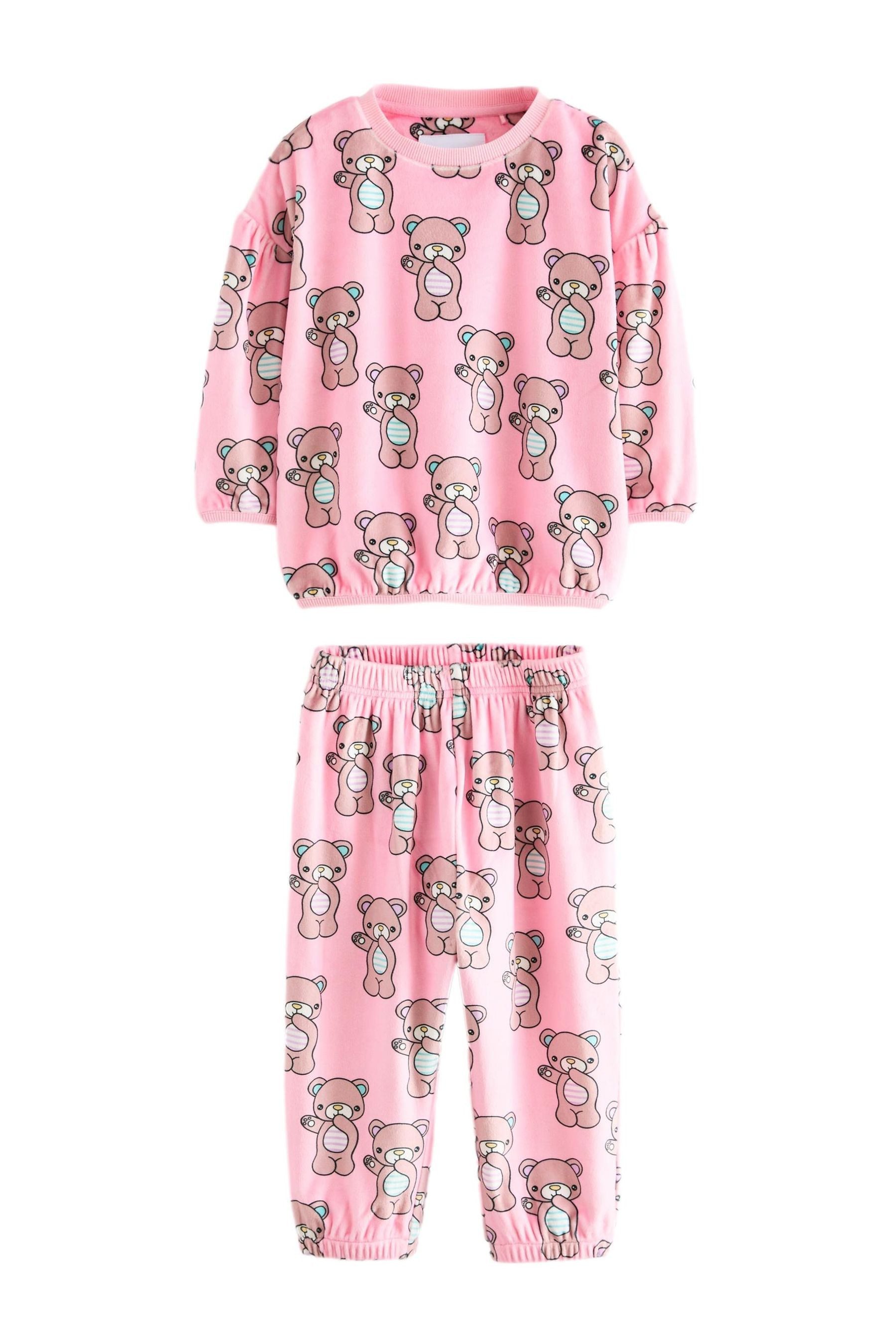 Next Pyjama Kuscheliger Fleece-Pyjama (2 tlg) günstig online kaufen