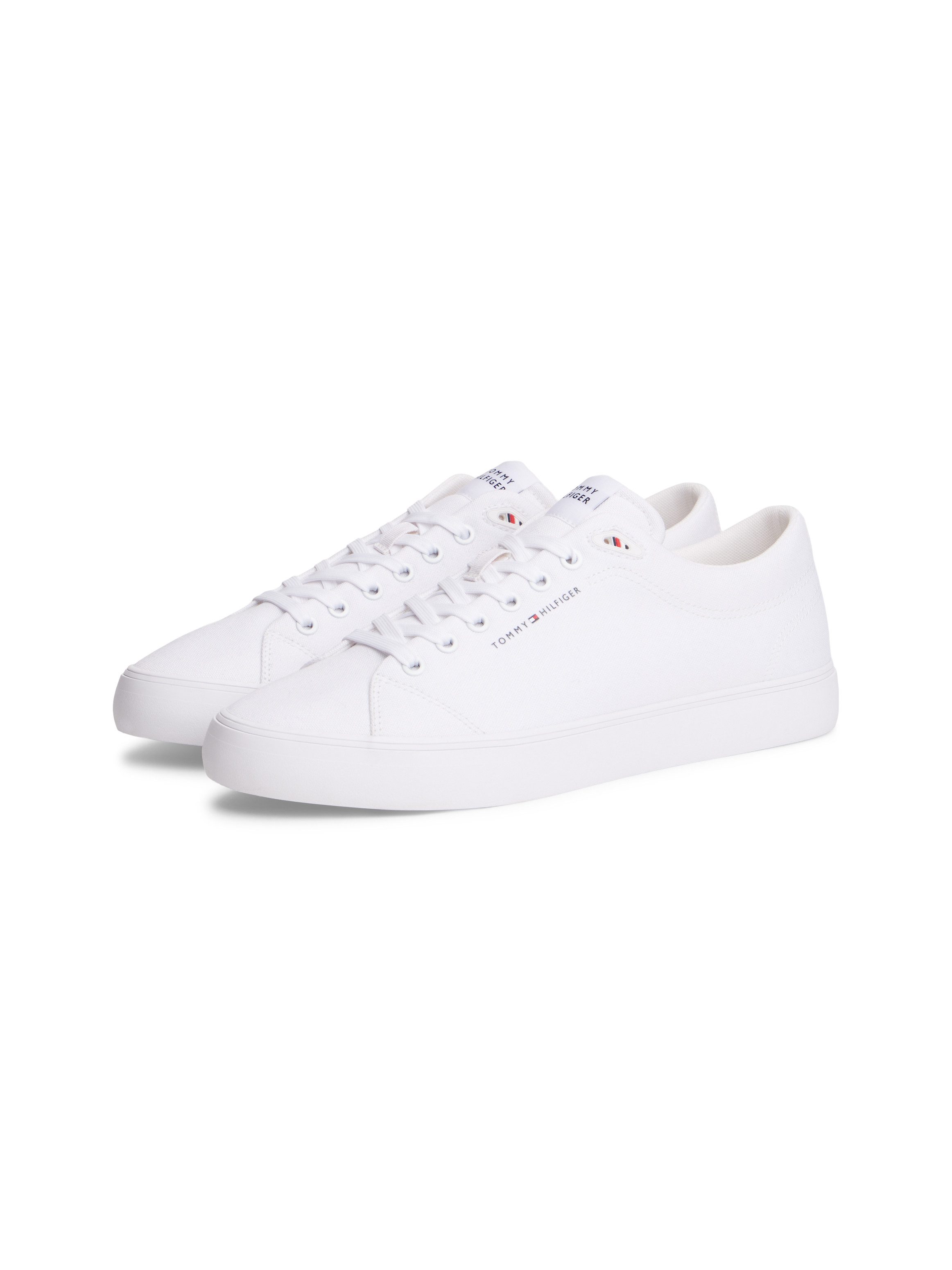 Tommy Hilfiger HARLEM CORE II CVS Sneaker Freizeitschuh, Halbschuh, Schnürer mit Logo-Aufnäher an der Schuhzunge