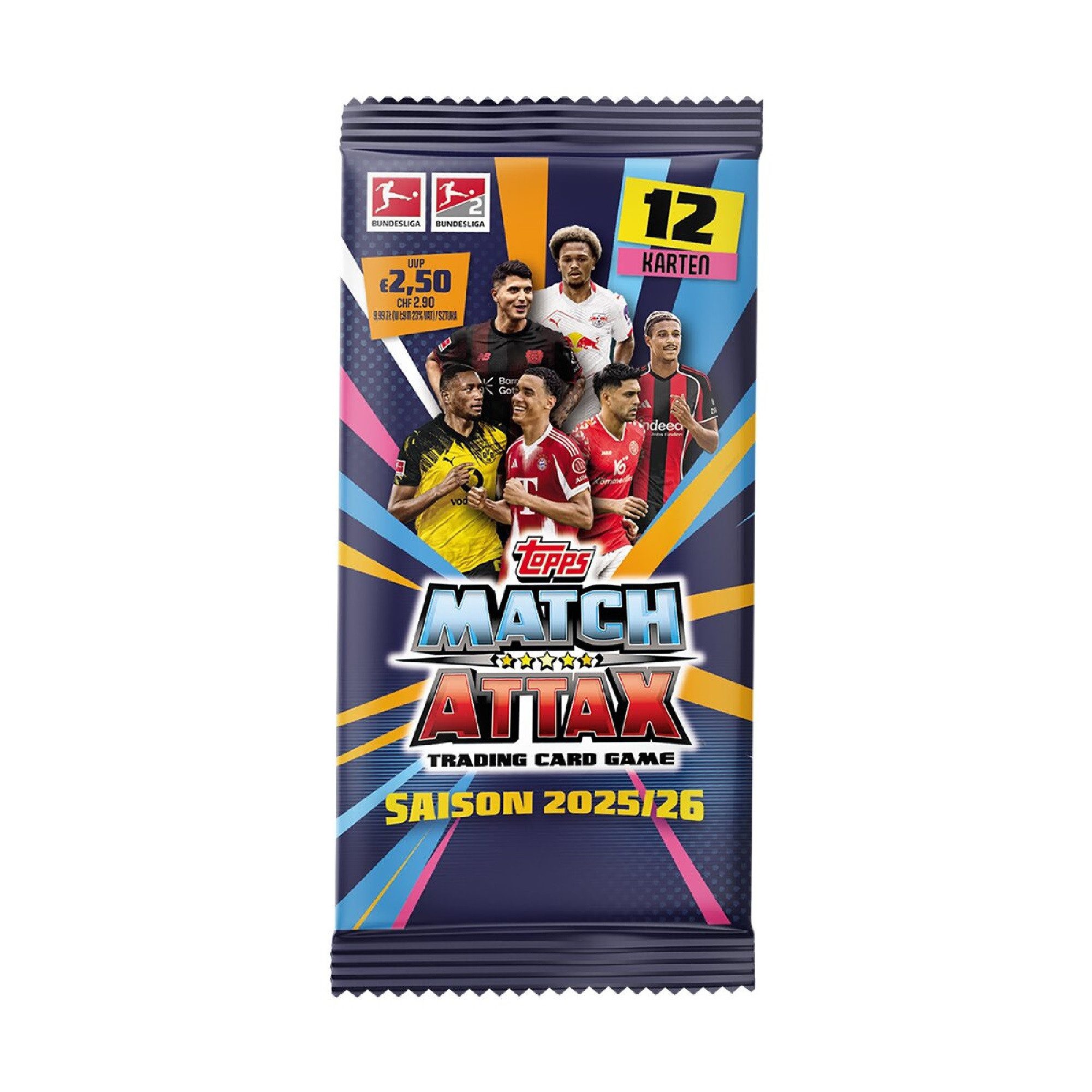 Topps Sammelkarte Topps Match Attax Bundesliga 2025/26 Booster