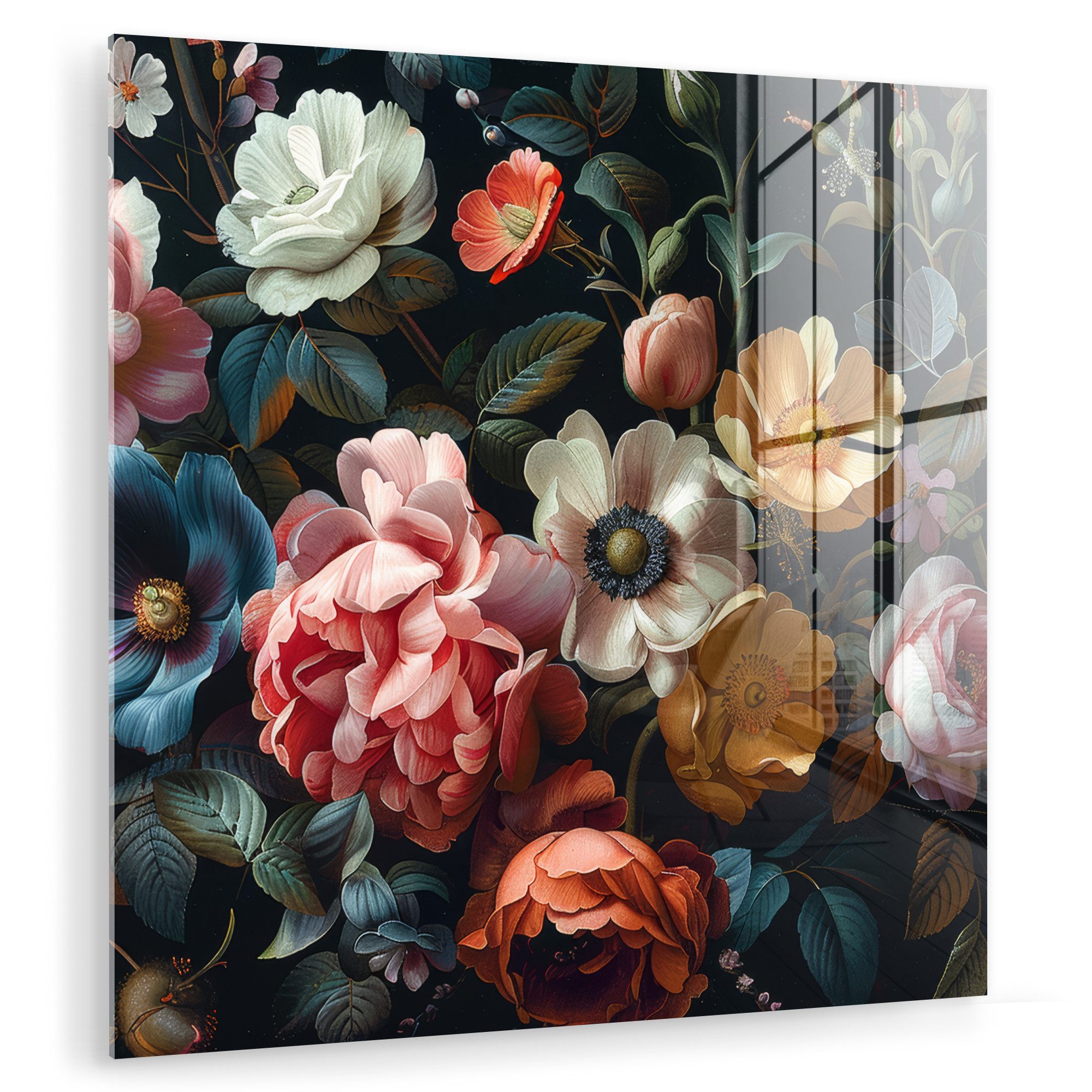 MuchoWow Acrylglasbild Vintage - Farbenfroh - günstig online kaufen