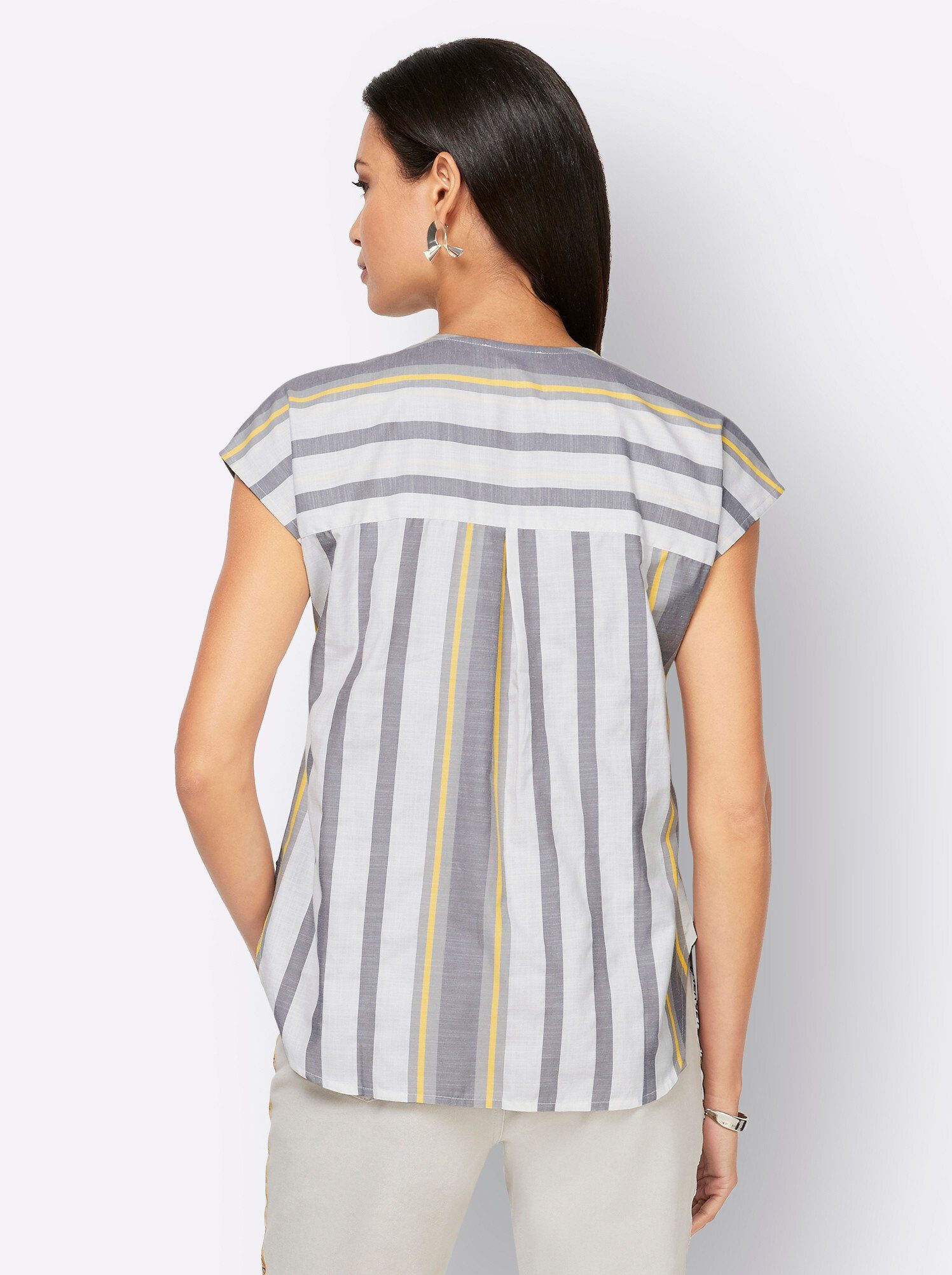 creation L Klassische Bluse Kurzarmbluse günstig online kaufen