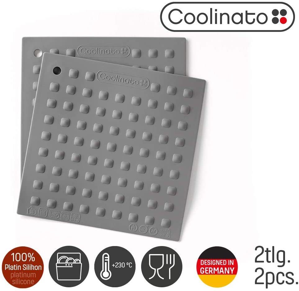 Coolinato Topflappen Set 2tlg Silikon günstig online kaufen