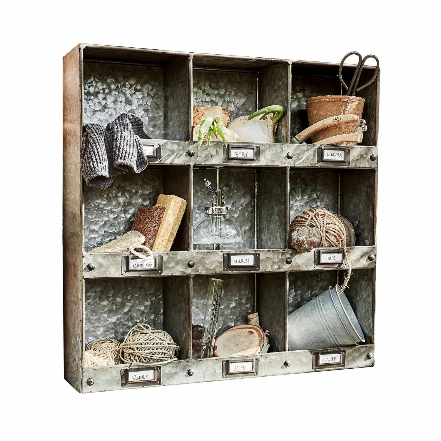 Mirabeau Wandregal Wandregal Esttar antiksilber günstig online kaufen